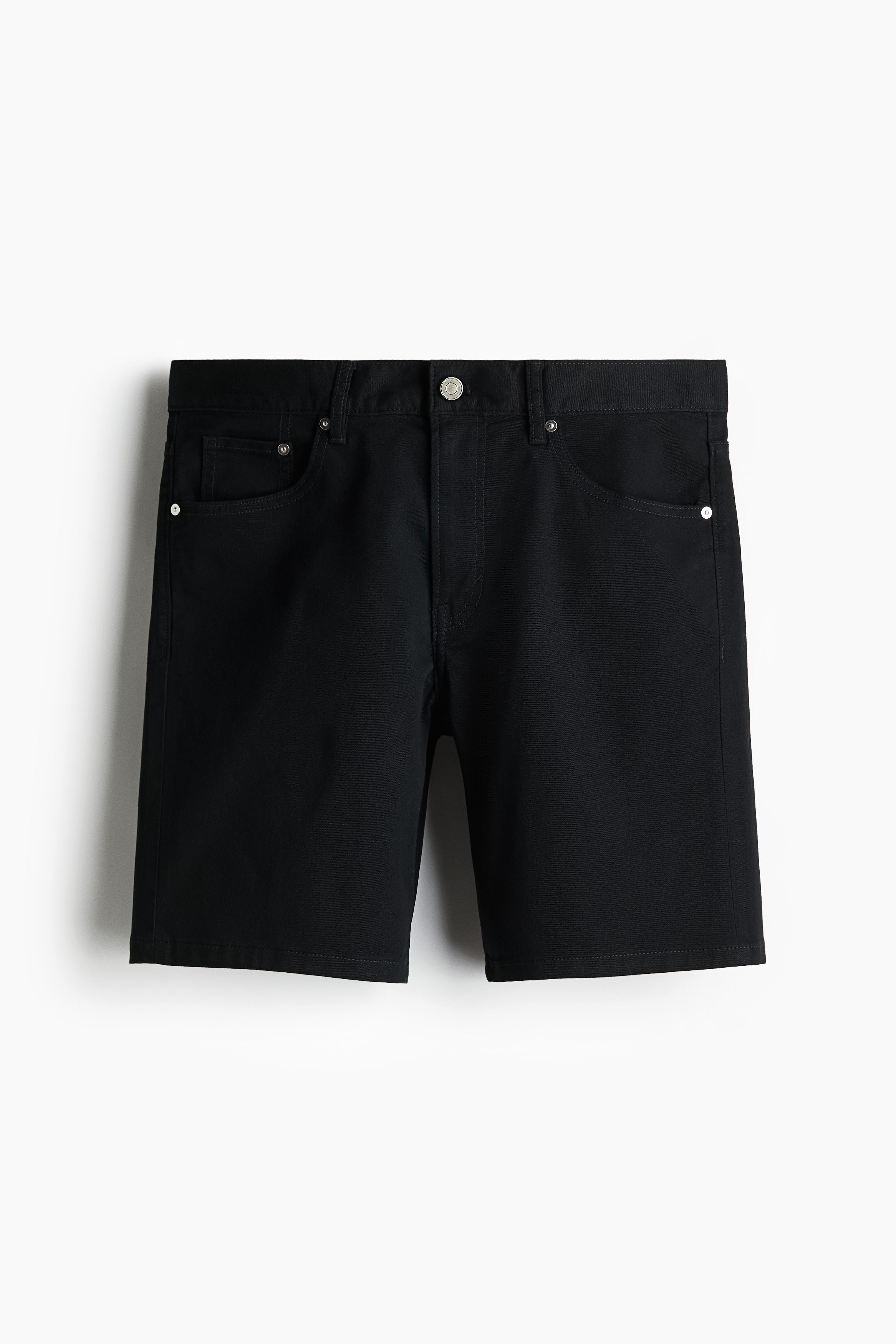 Gabardin Şort Regular Fit - Siyah/Koyu mavi/Açık bej/Koyu gri