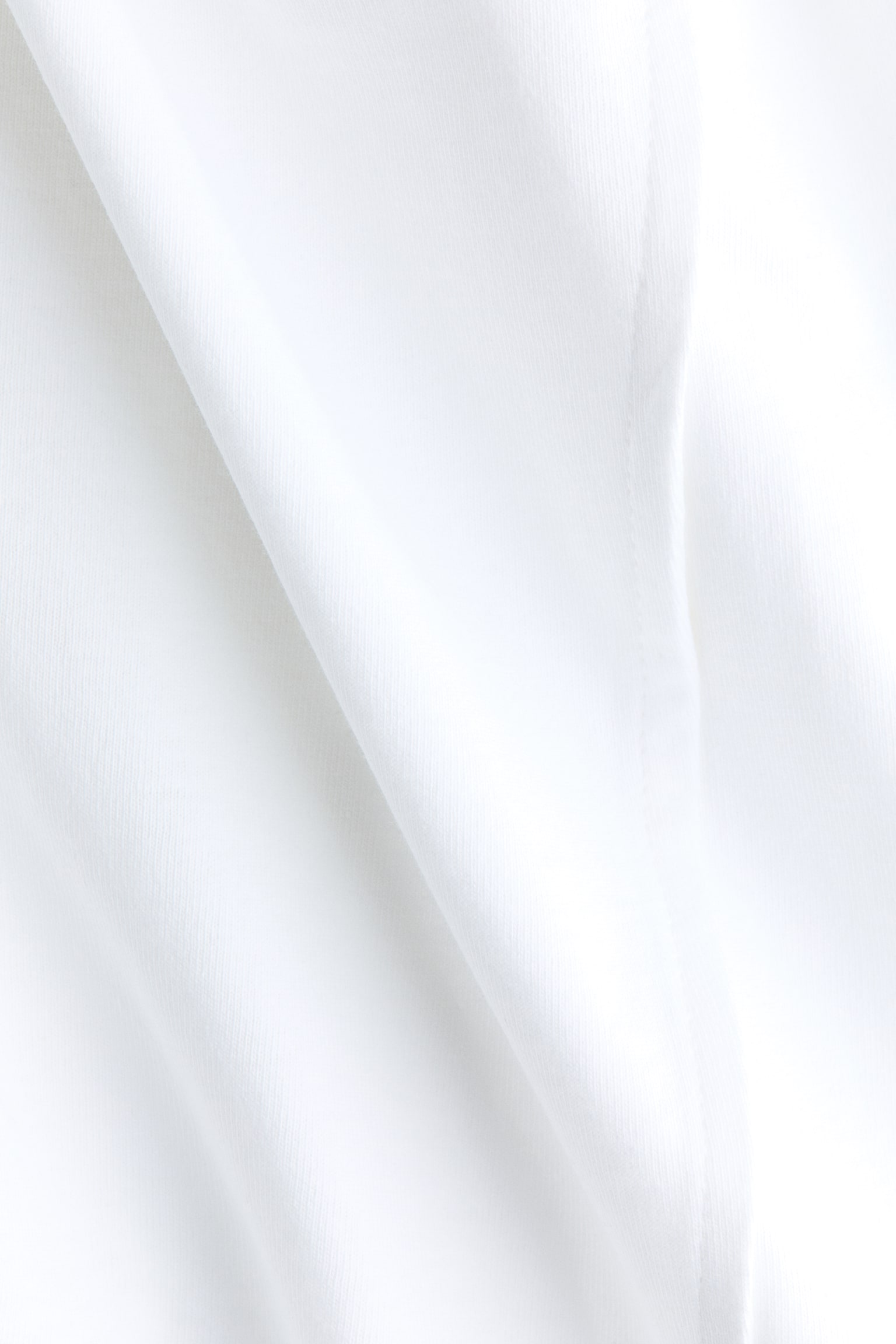 Loose-fit T-shirt - White/Black - 4