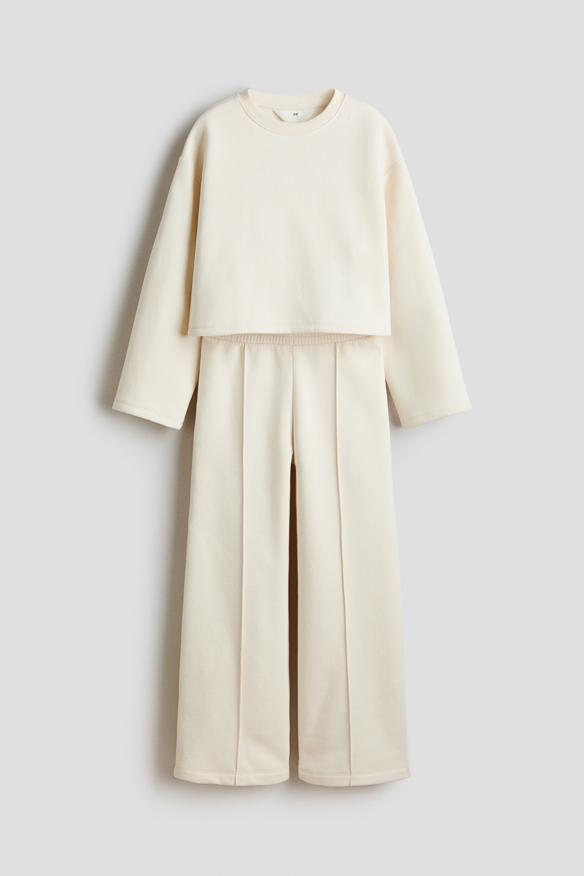 pomページ ジュディ2xsサイズフルセット 2-piece sweatshirt set - クリーム - Kids | H&M JP