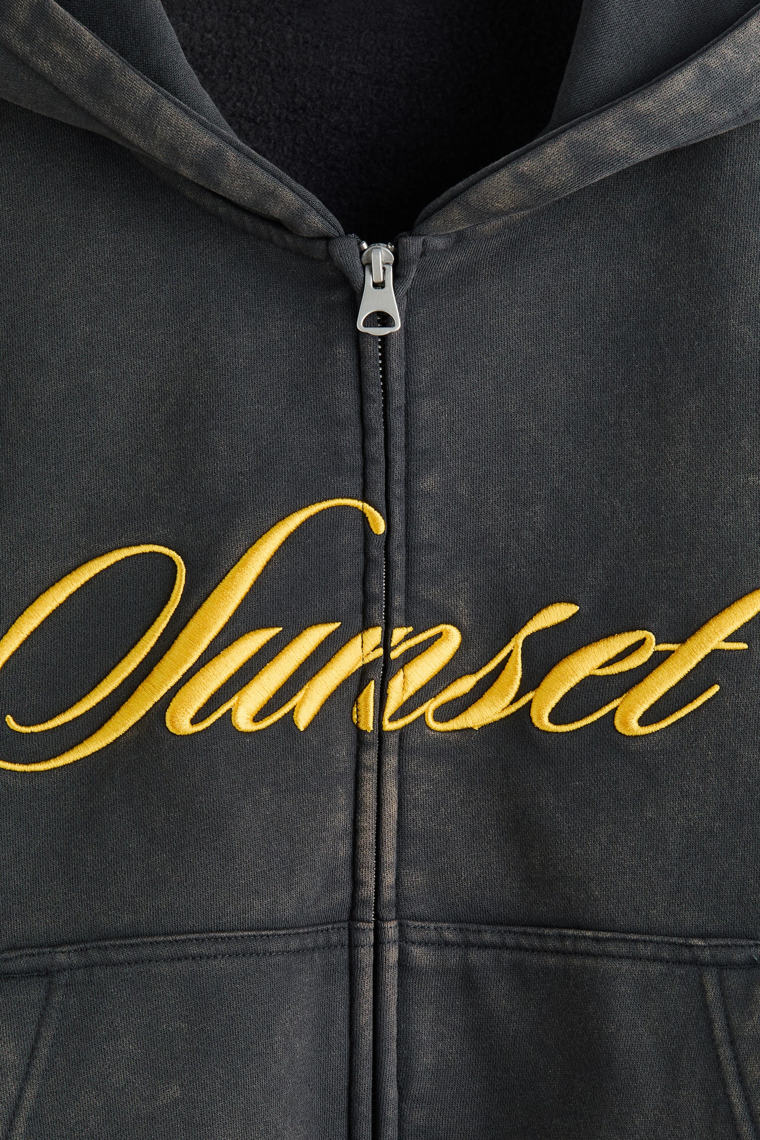 Sudadera Oversized Fit con gorro - Black/Sunset - 2