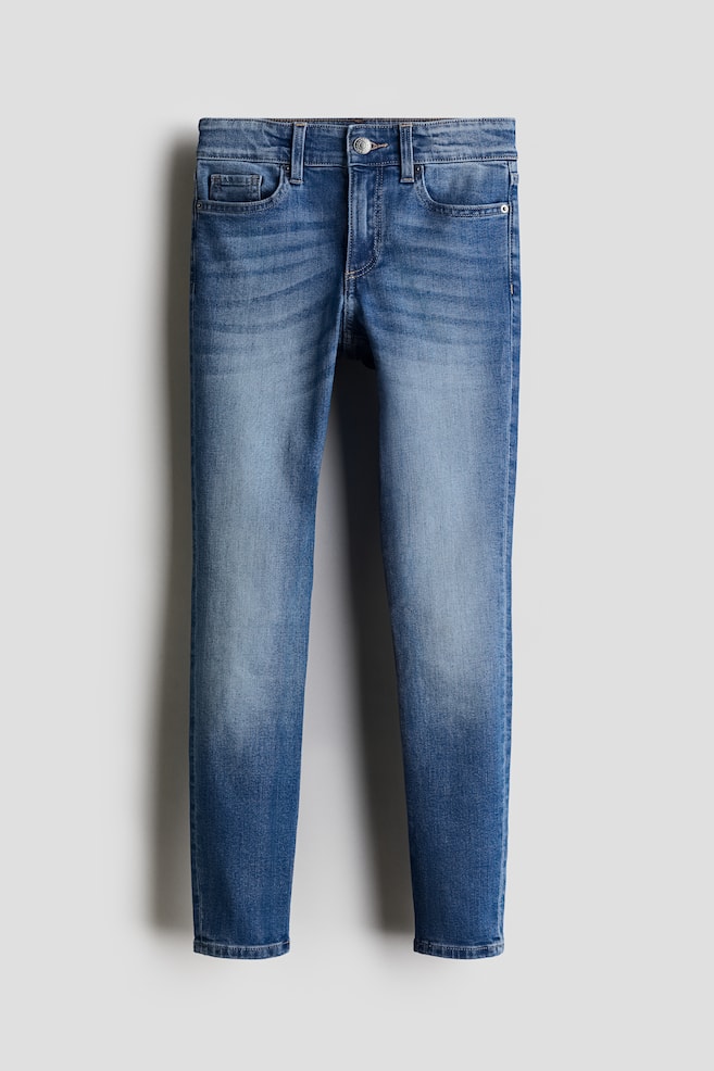 Skinny Fit Jeans - Azul denim oscuro/Negro/Azul denim claro/Azul denim claro - 1