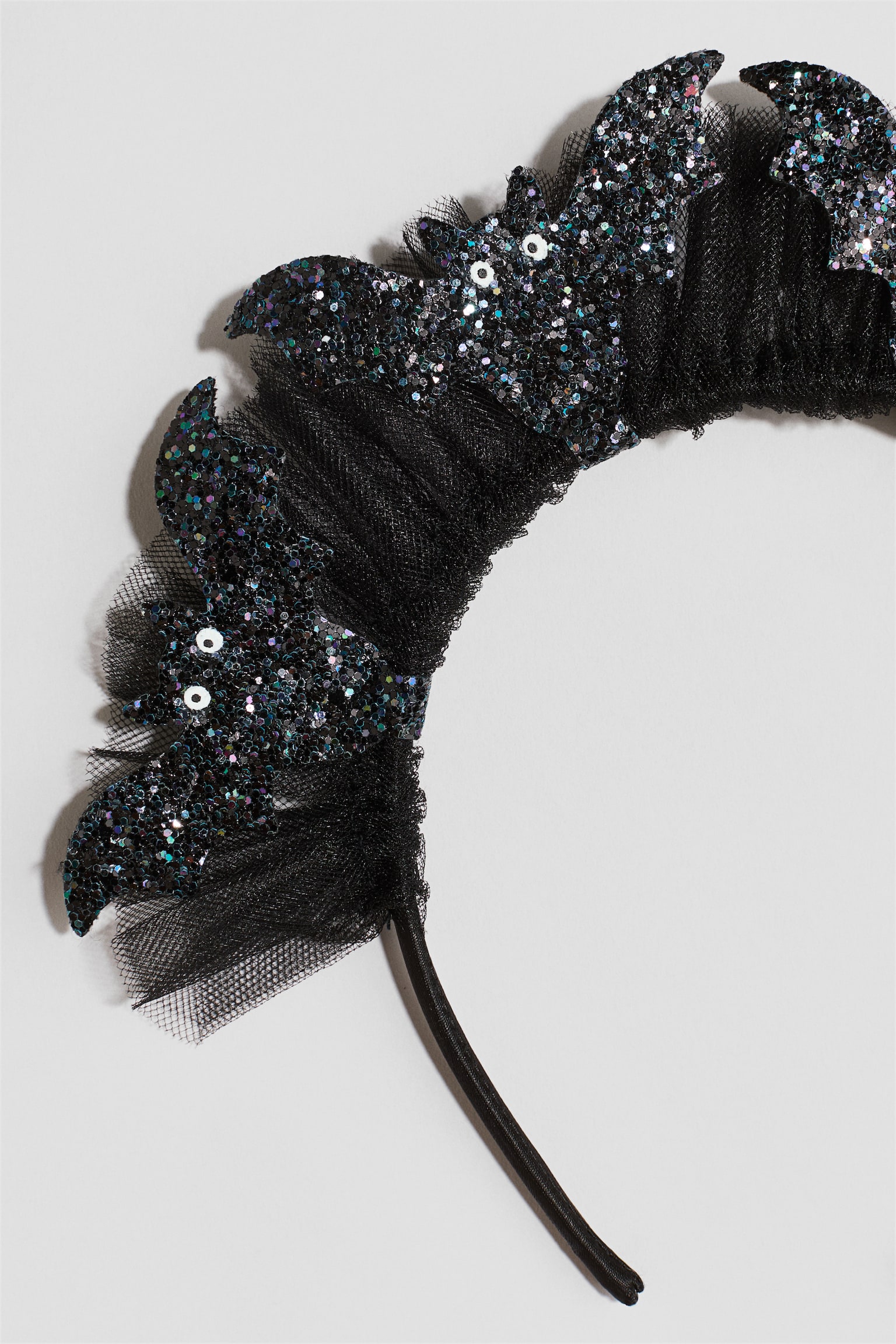 Детские аксессуары для волос H&M Appliquéd Hairband, цвет: Чёрный — фото 4