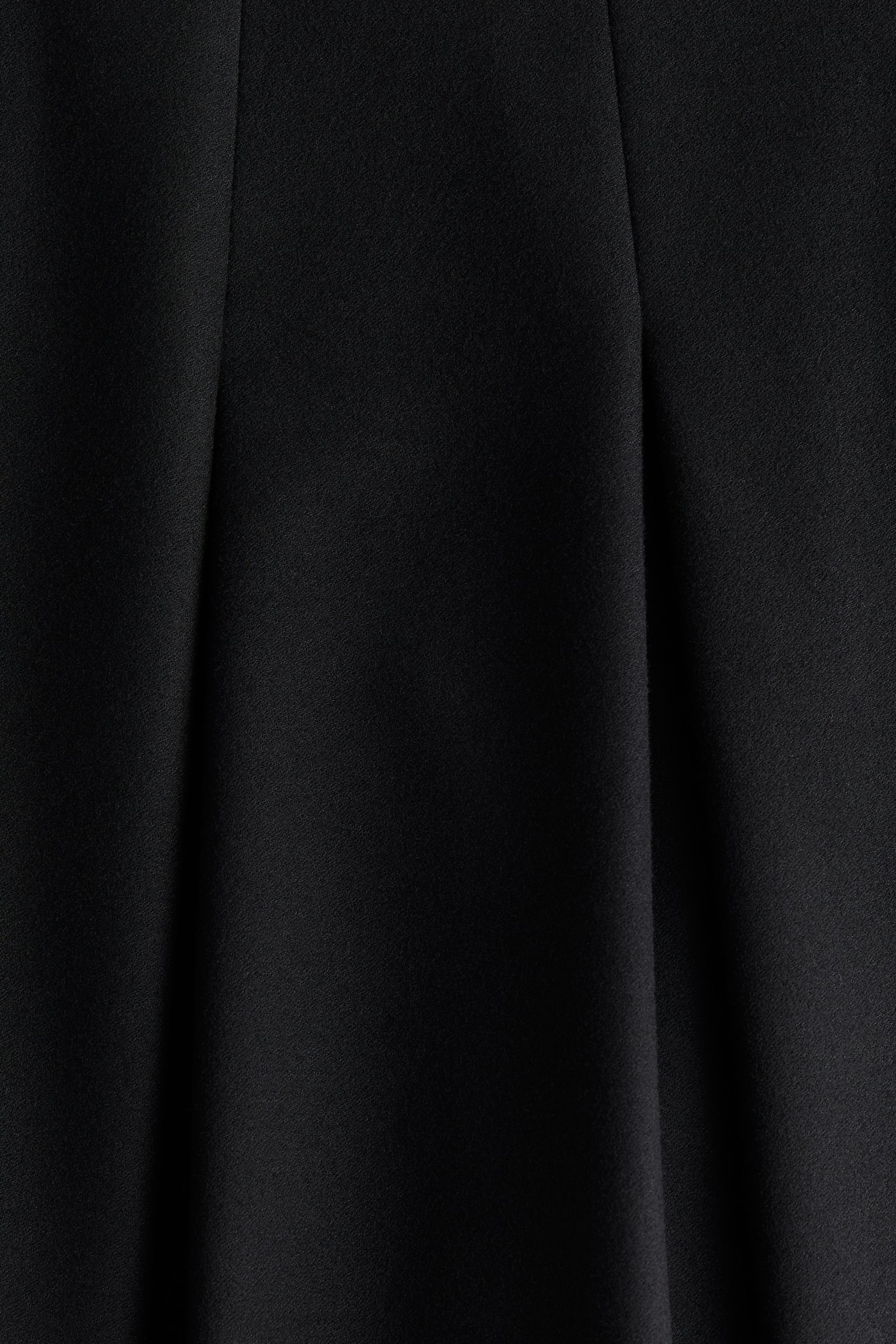 Pleated midi skirt - Black/Dark beige/Dark grey marl - 3