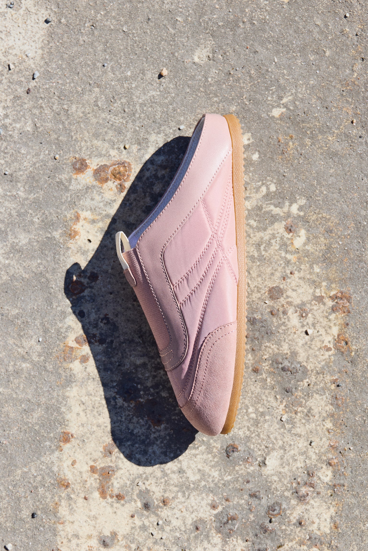 Trainer-style mules - Dusty pink - 1