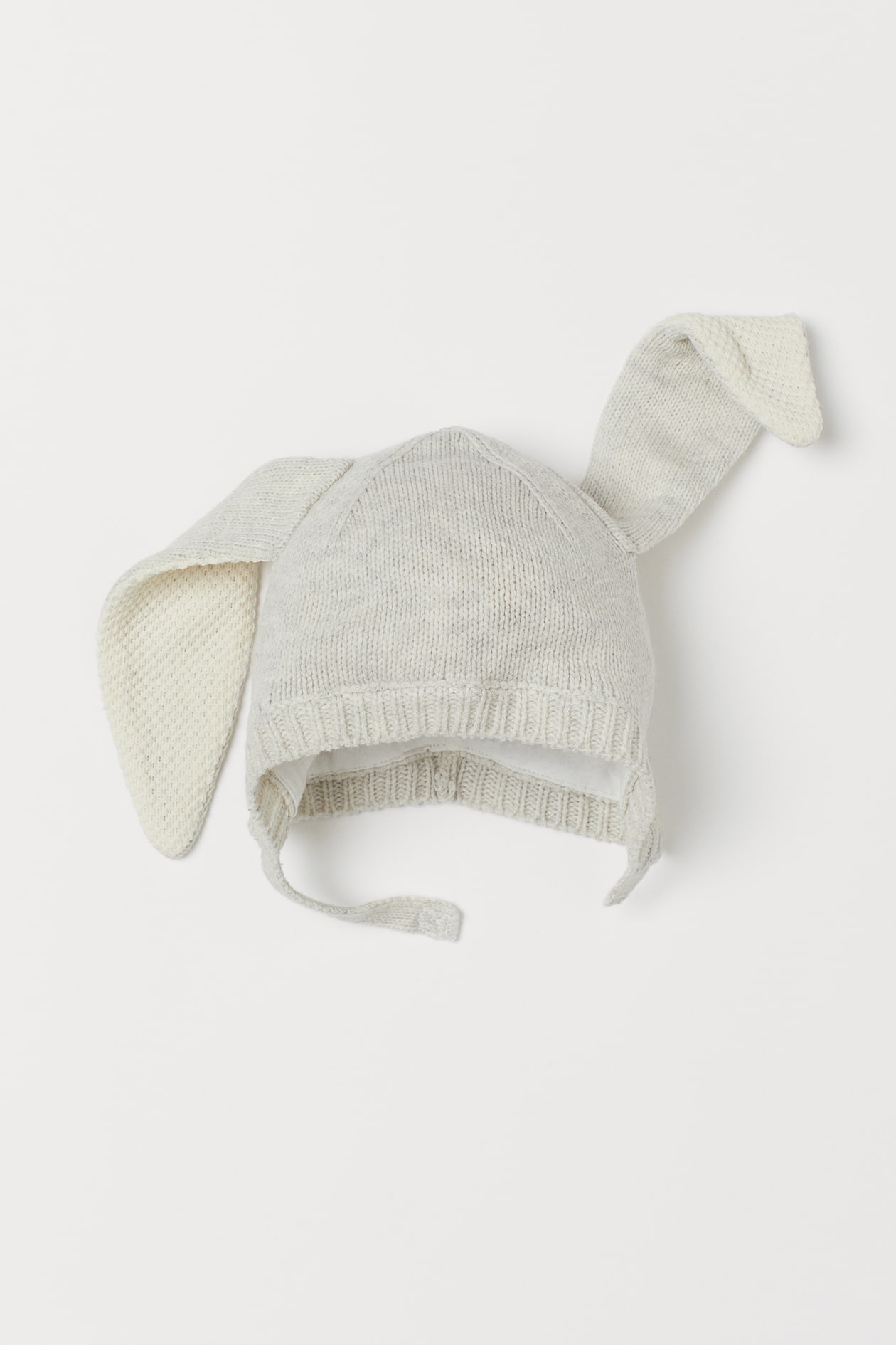 Hat with Ears - Light gray melange - Kids | H&M US