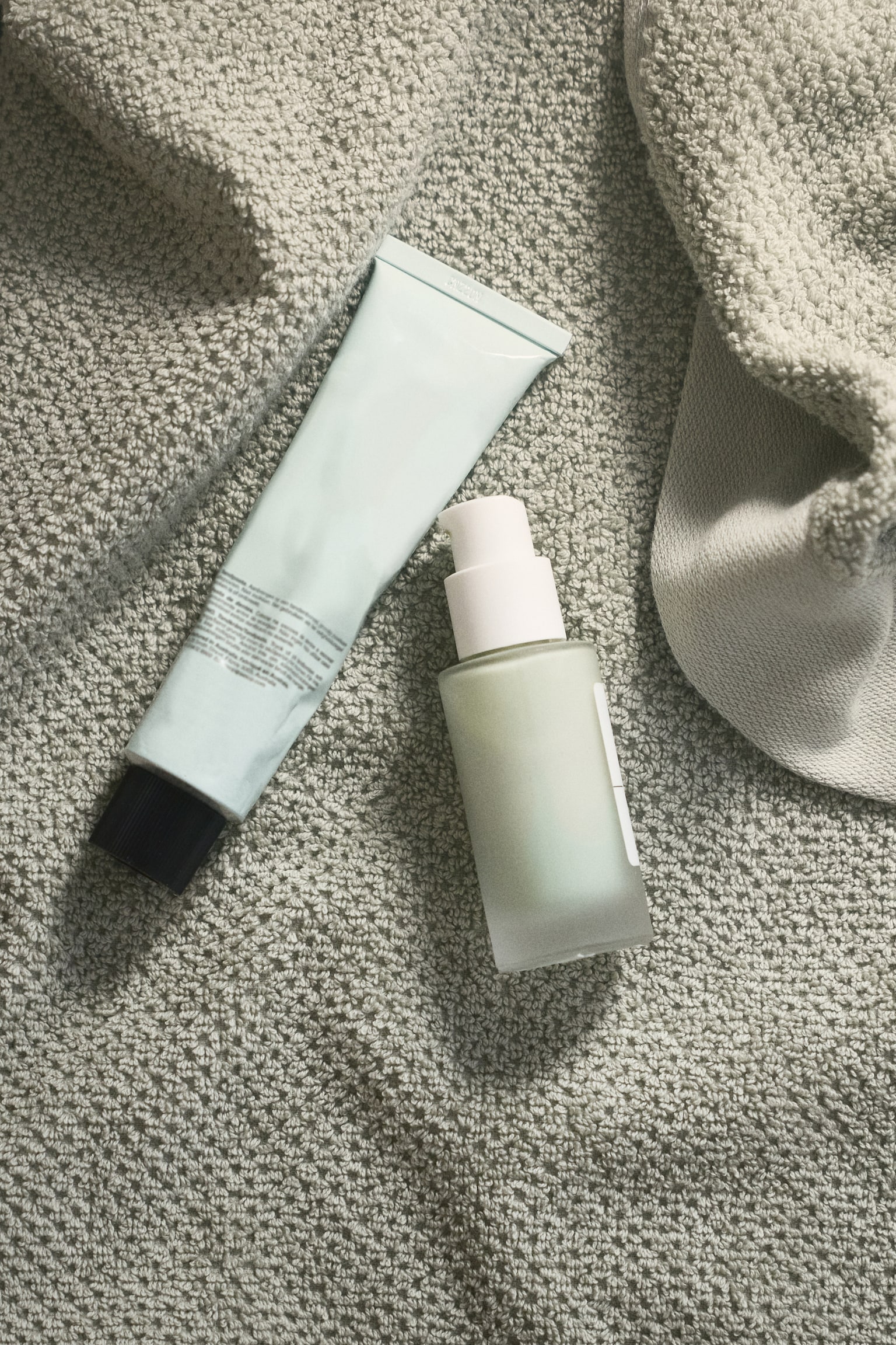 מגבת ידיים מכותנה - ירוק מרווה/בז' בהיר/ורוד פודרה/ירוק כהה/לבן/תכלת מאובק/ירוק כהה/שחור/ירוק מרווה/חום כהה - 2