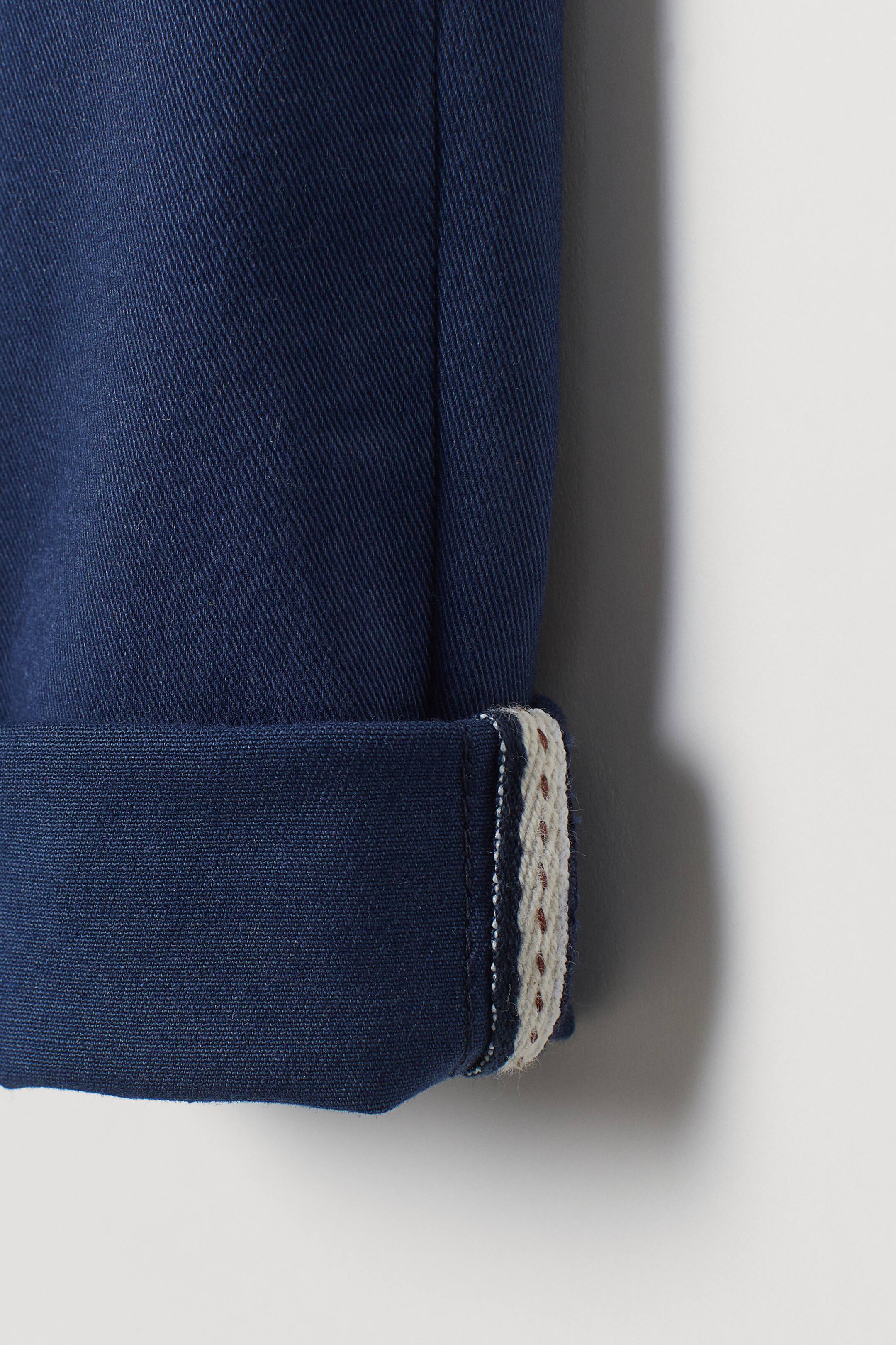 Agrandir l'image: Chino en twill de coton - Bleu foncé - ENFANT | H&M FR 2