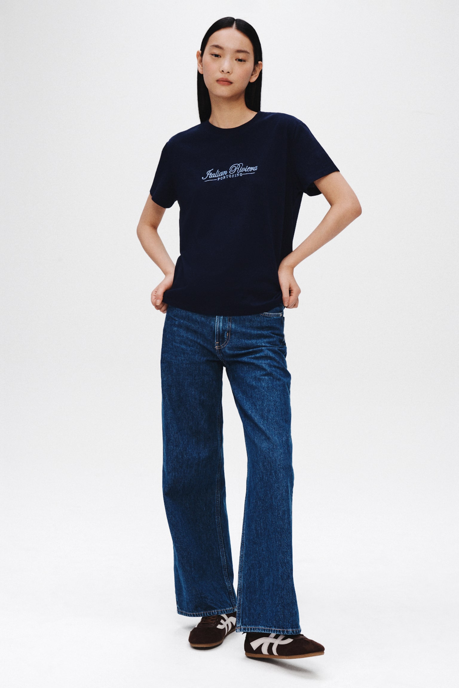 Printed T-shirt - Navy blue/Italian Riviera/Red/Athletic/Cream/Rome/Light grey marl/Amour - 4