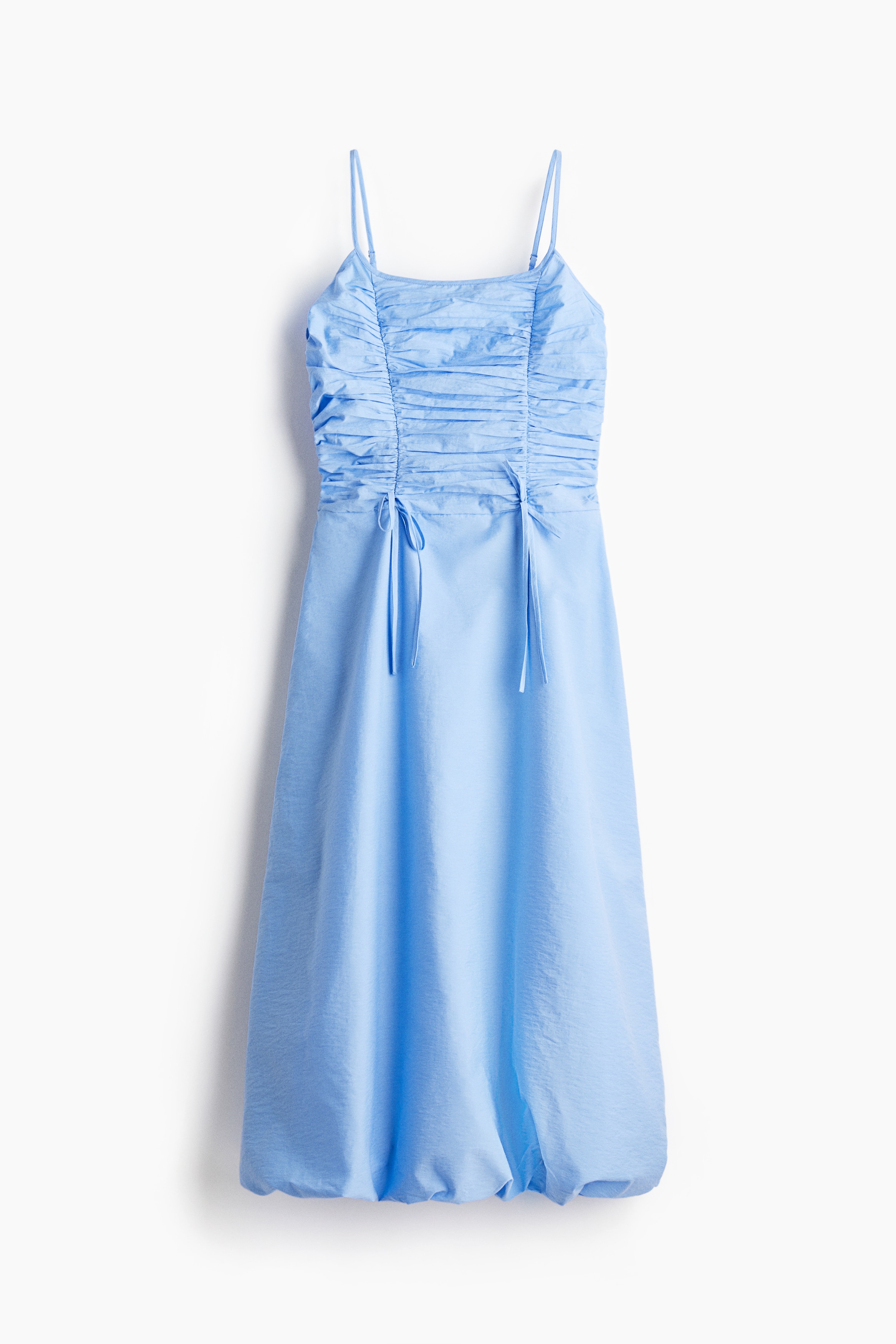 バブルヘムキャミワンピース - ライトブルー - レディース | H&M JP