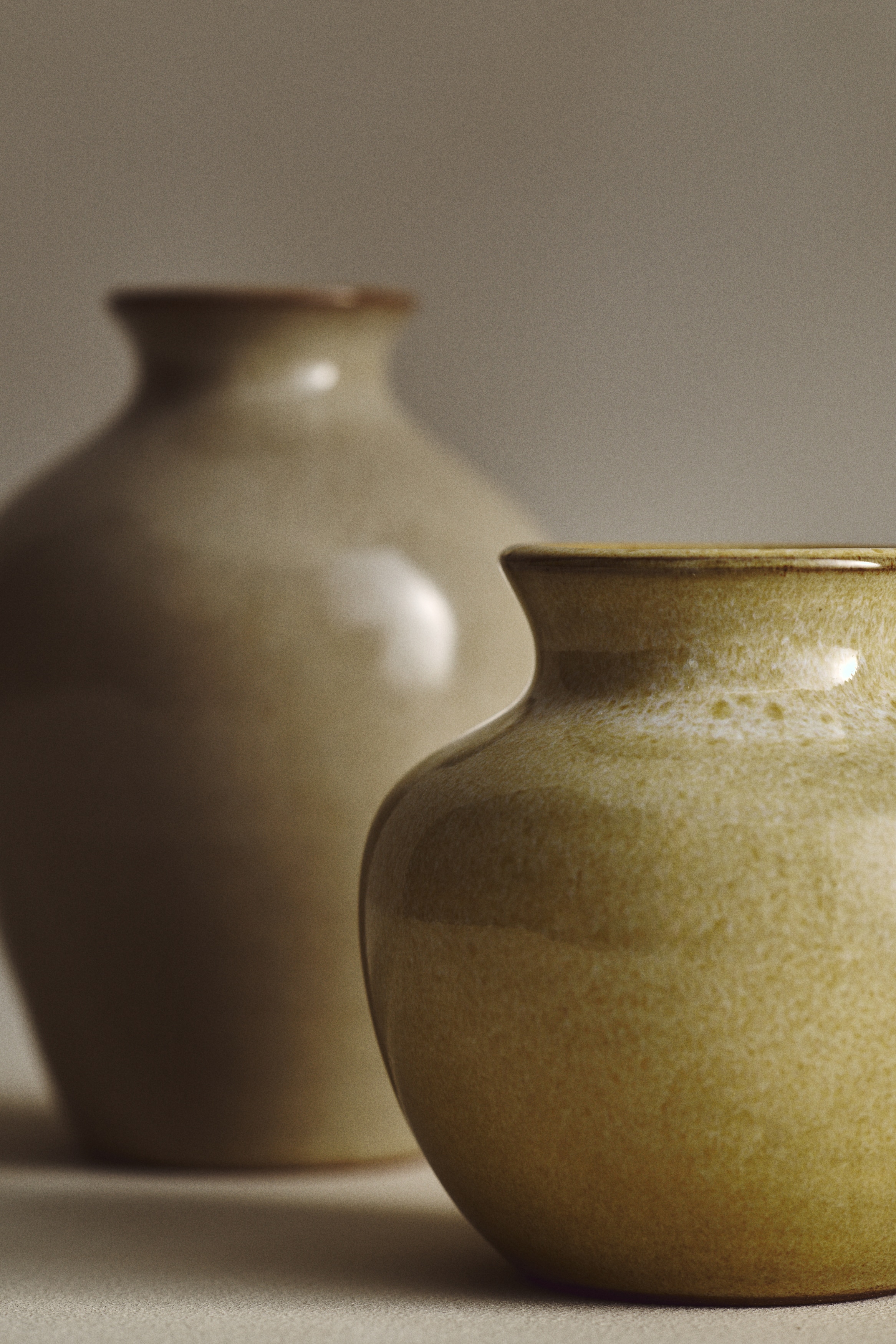 Mini terracotta vase - Beige/Khaki beige