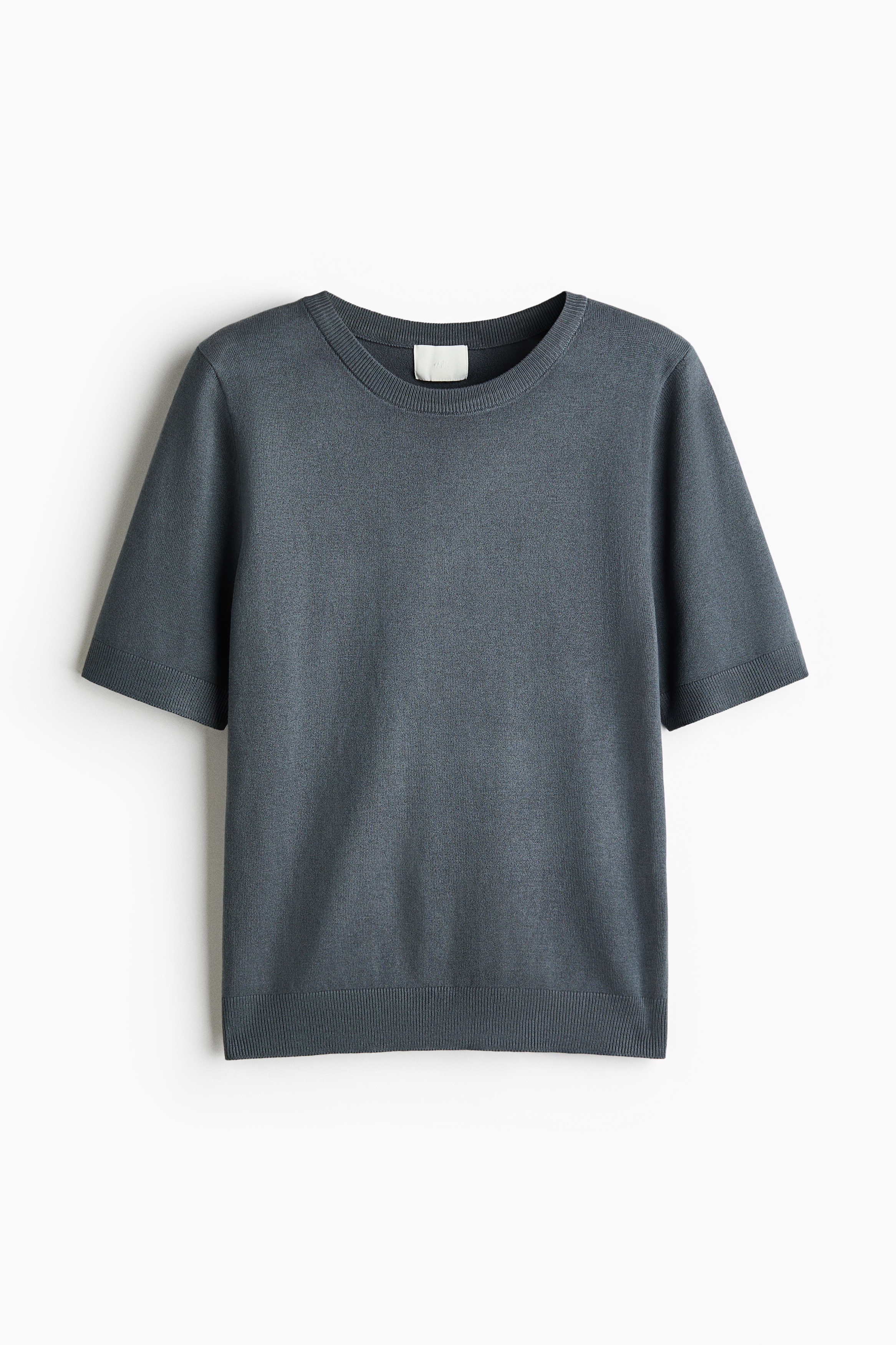 Fine-knit top - Dark grey/Cream/Dark mole/Cream/Grey marl/Black