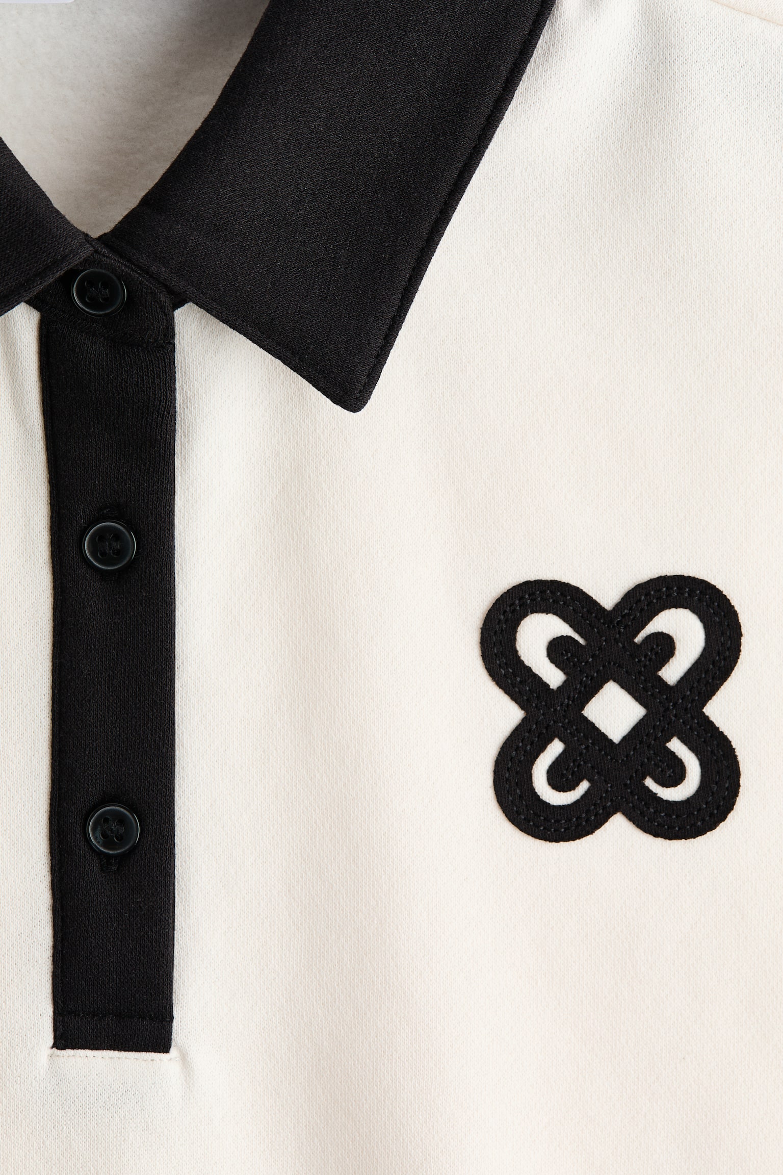 Rugby shirt - 크림/블랙 - 6