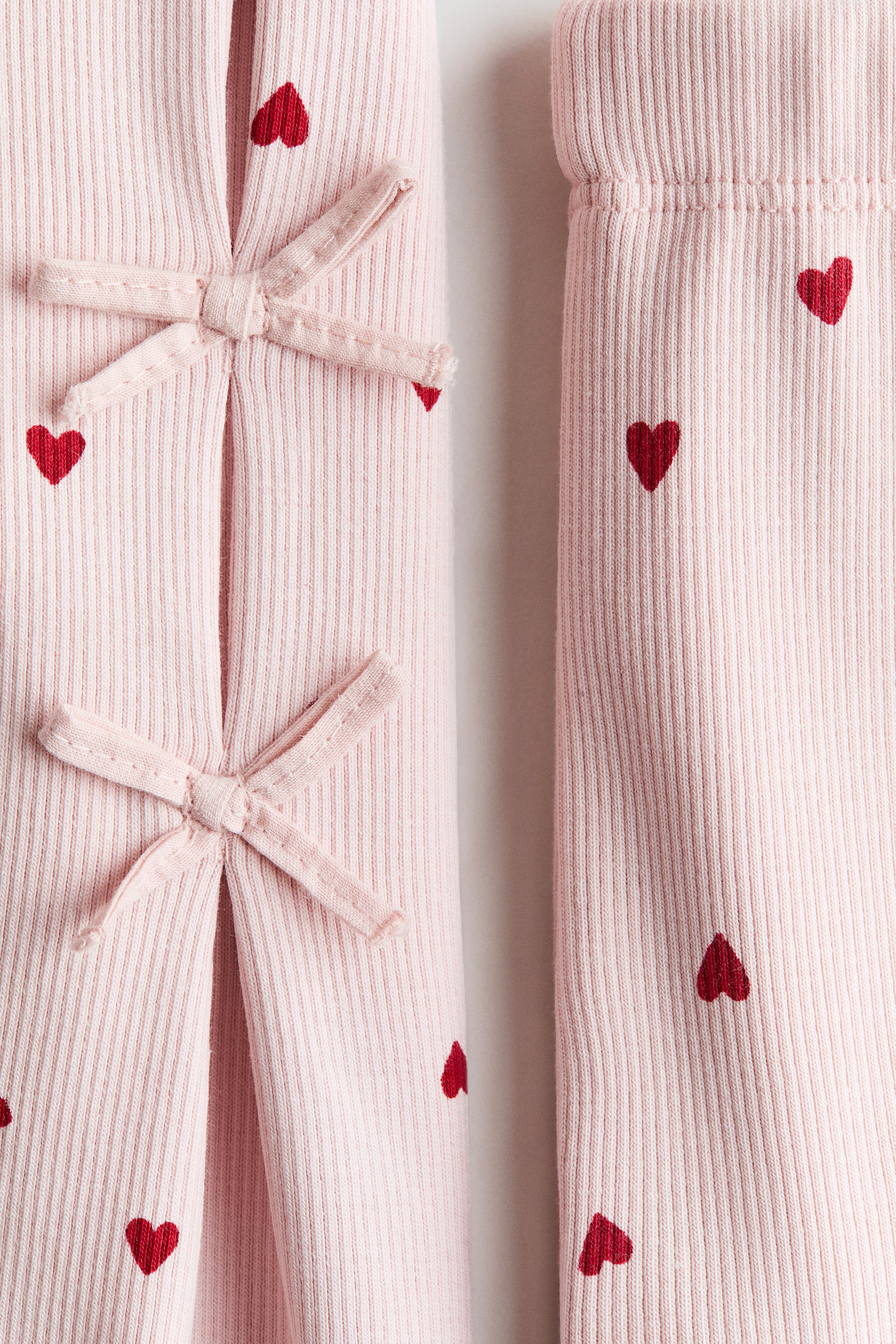 2-Piece Ribbed Cotton Set
