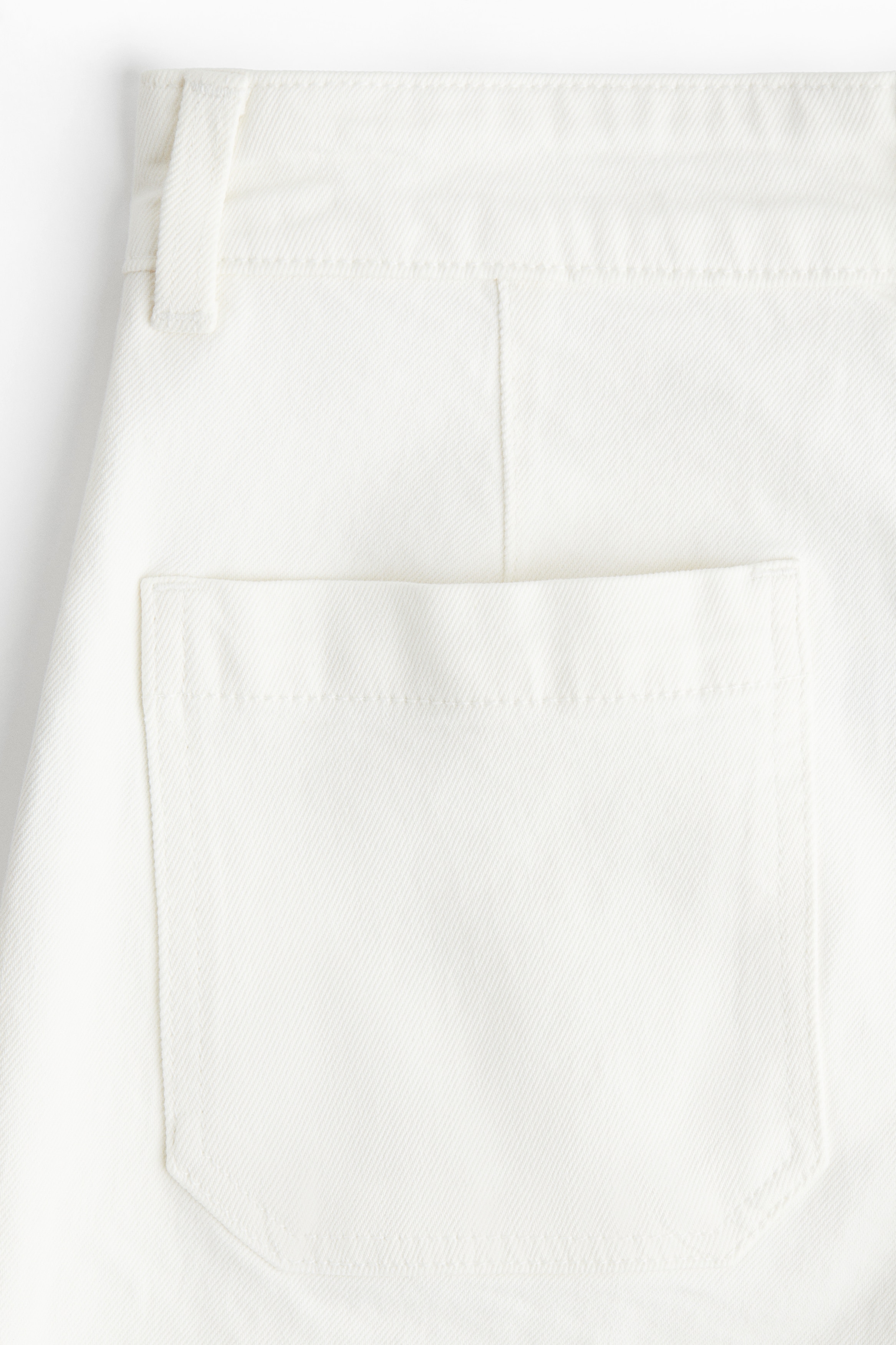 Wide High Ankle Jeans