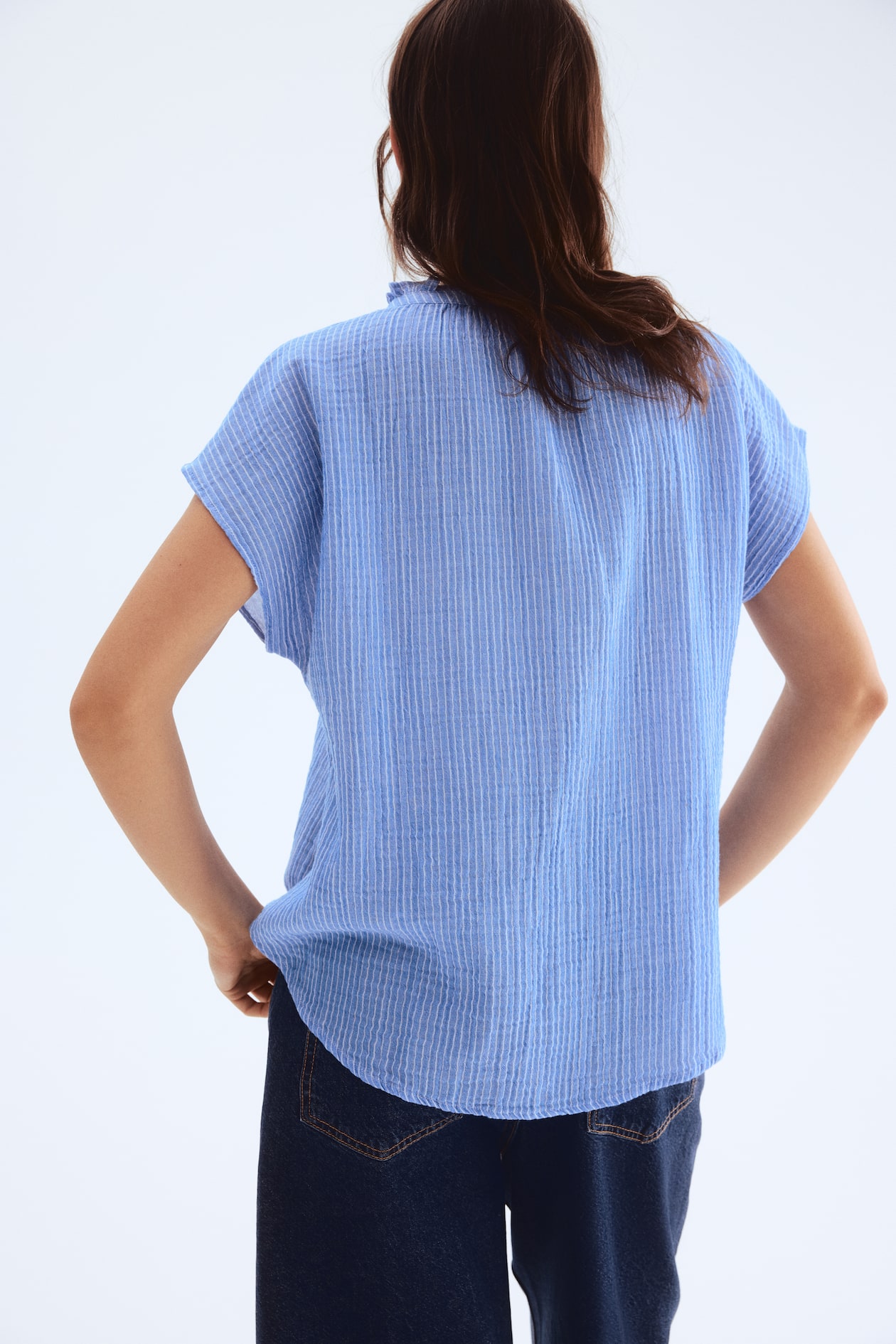 Cotton Muslin Blouse - image 2