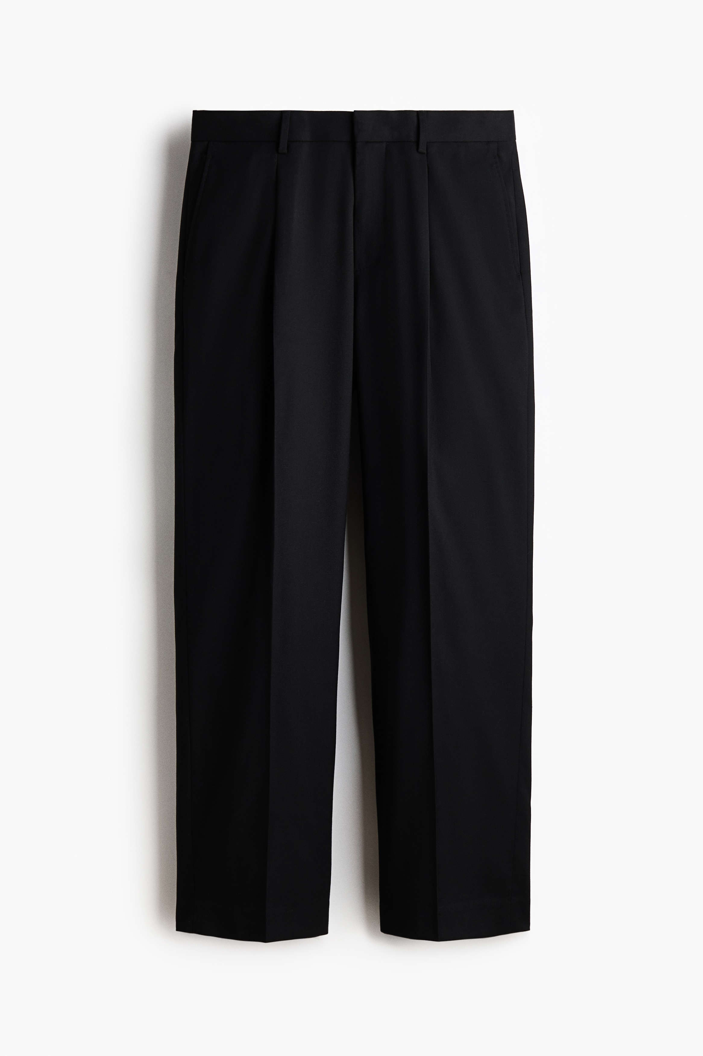 Elegante Hose in Regular Fit - Schwarz
