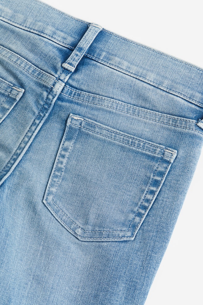 Slim Fit Lined Jeans - Vaalea deniminsininen/Tumma deniminsininen - 5