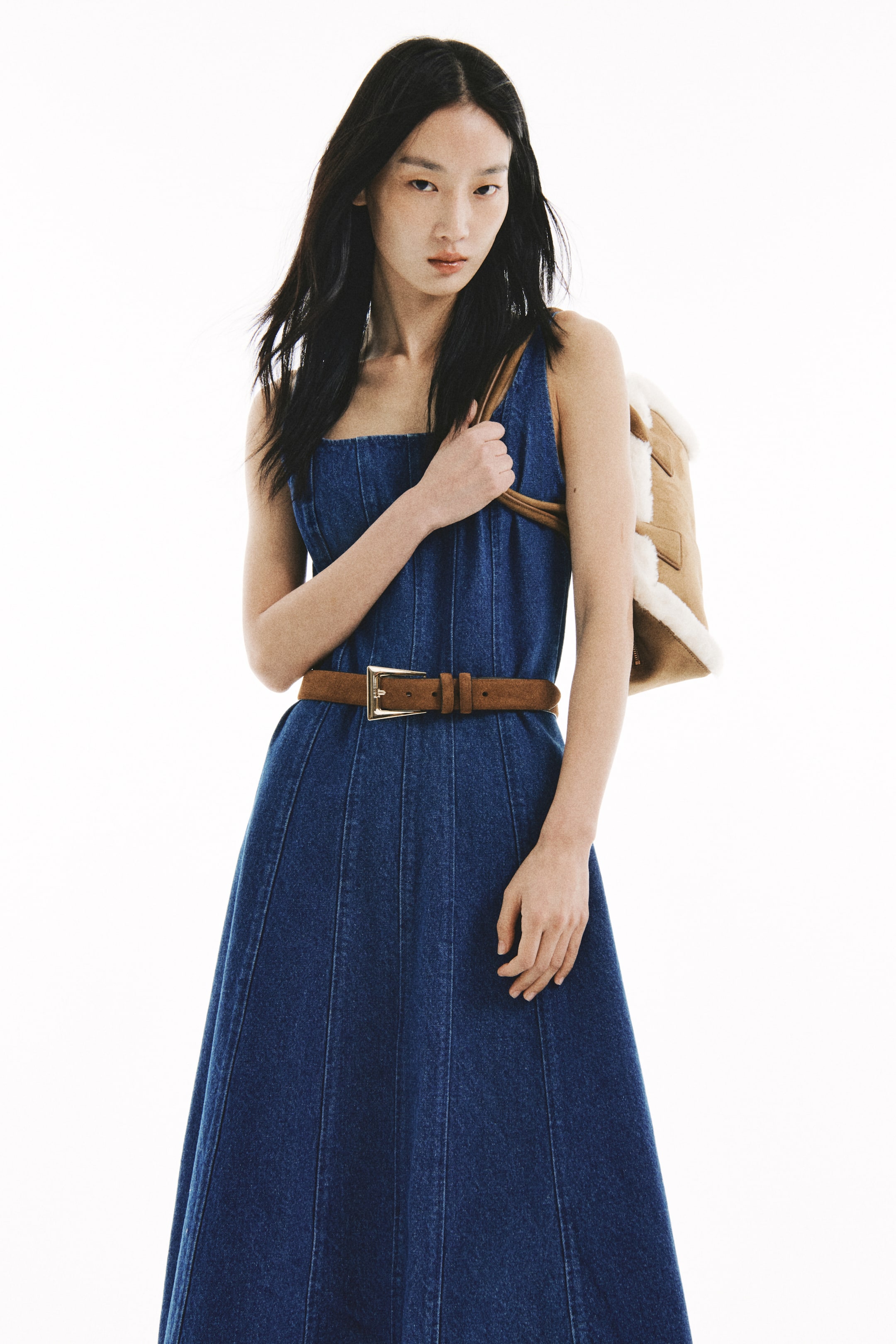 查看大圖: 傘襬丹寧洋裝 - 丹寧藍 - Ladies | H&M HK 2