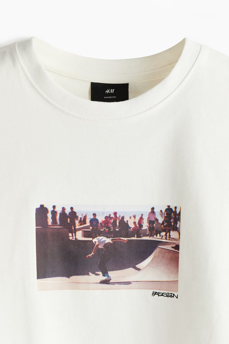 Loose Fit Printed T-shirt