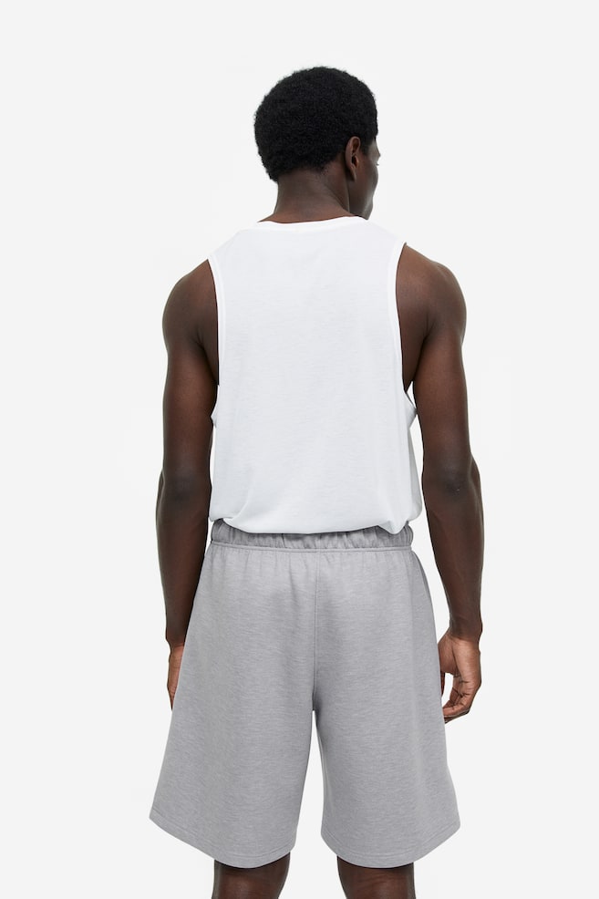 DryMove™ Sports shorts - Grey marl/White/Beige/White/dc/dc - 8