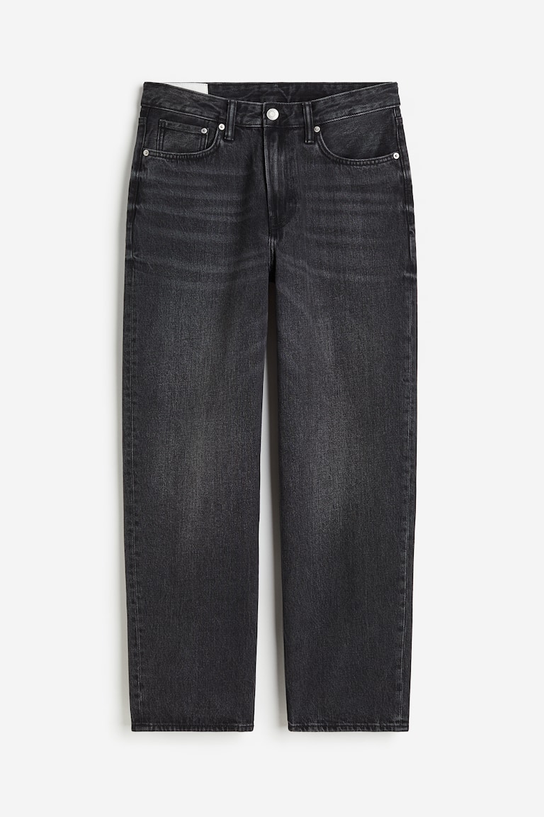 Houston Loose Jeans Black Men H&M US