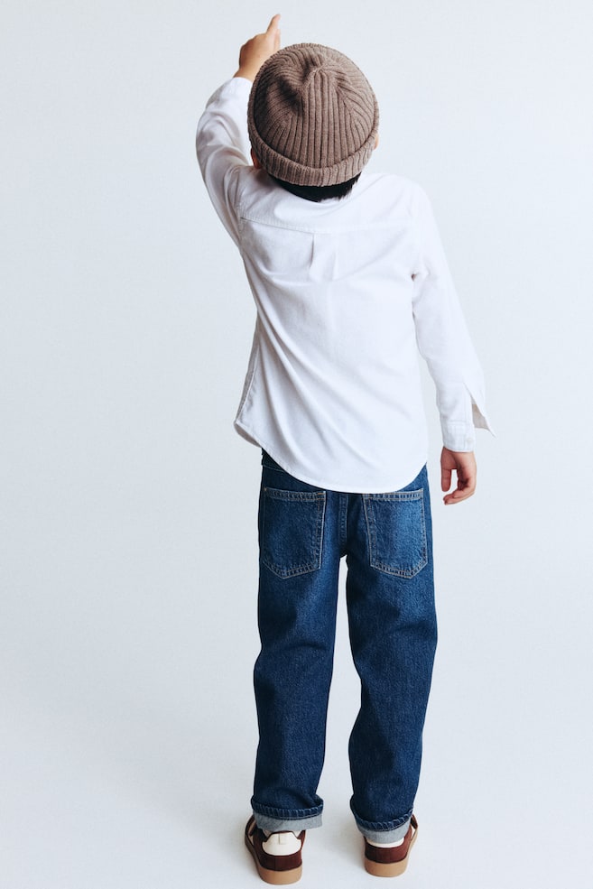 Finn Relaxed Fit Jeans - Denim blue/Light denim blue/Denim blue/Dark gray/Dark gray/Light denim blue/Denim blue - 4