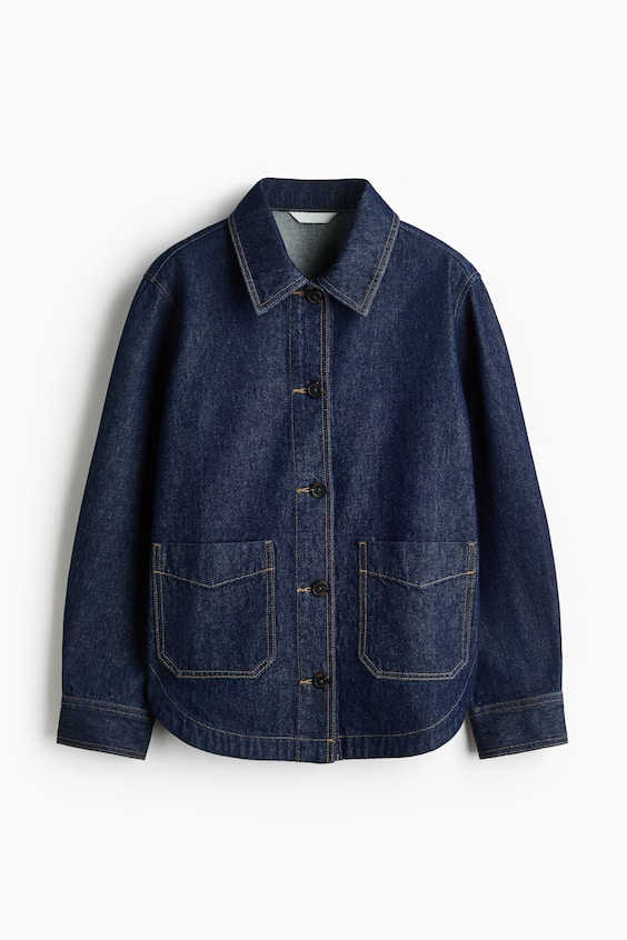 Женские джинсы H&M Denim Shacket