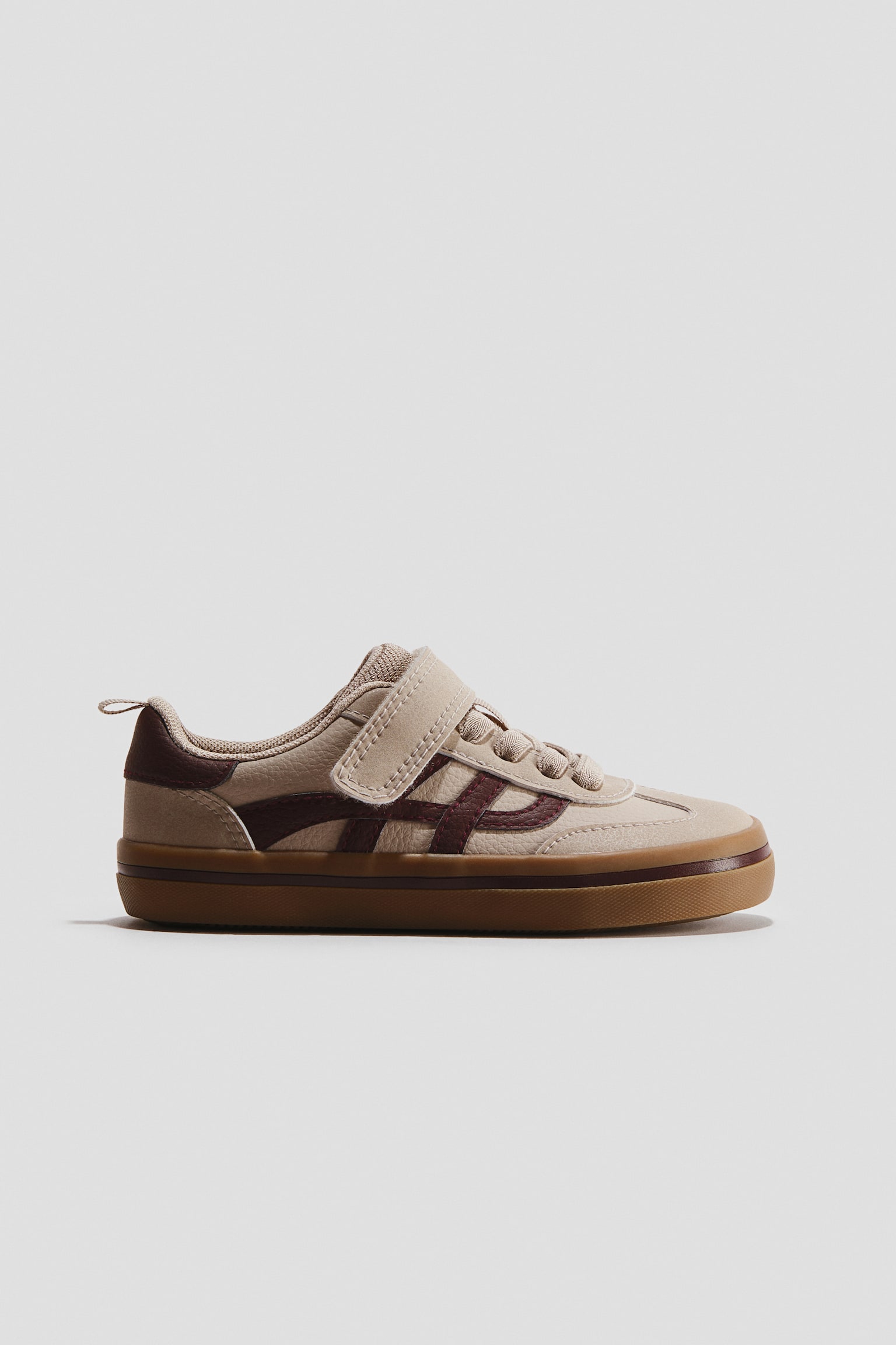 Barefoot sneakers - Lichttaupe/Donkerbruin/blokkleuren/Roomwit/beige