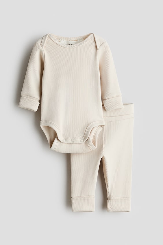 Детский комплект H&M из пима-хлопка, 2 предмета