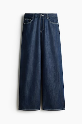 Wide Leg Regular Waist Jeans