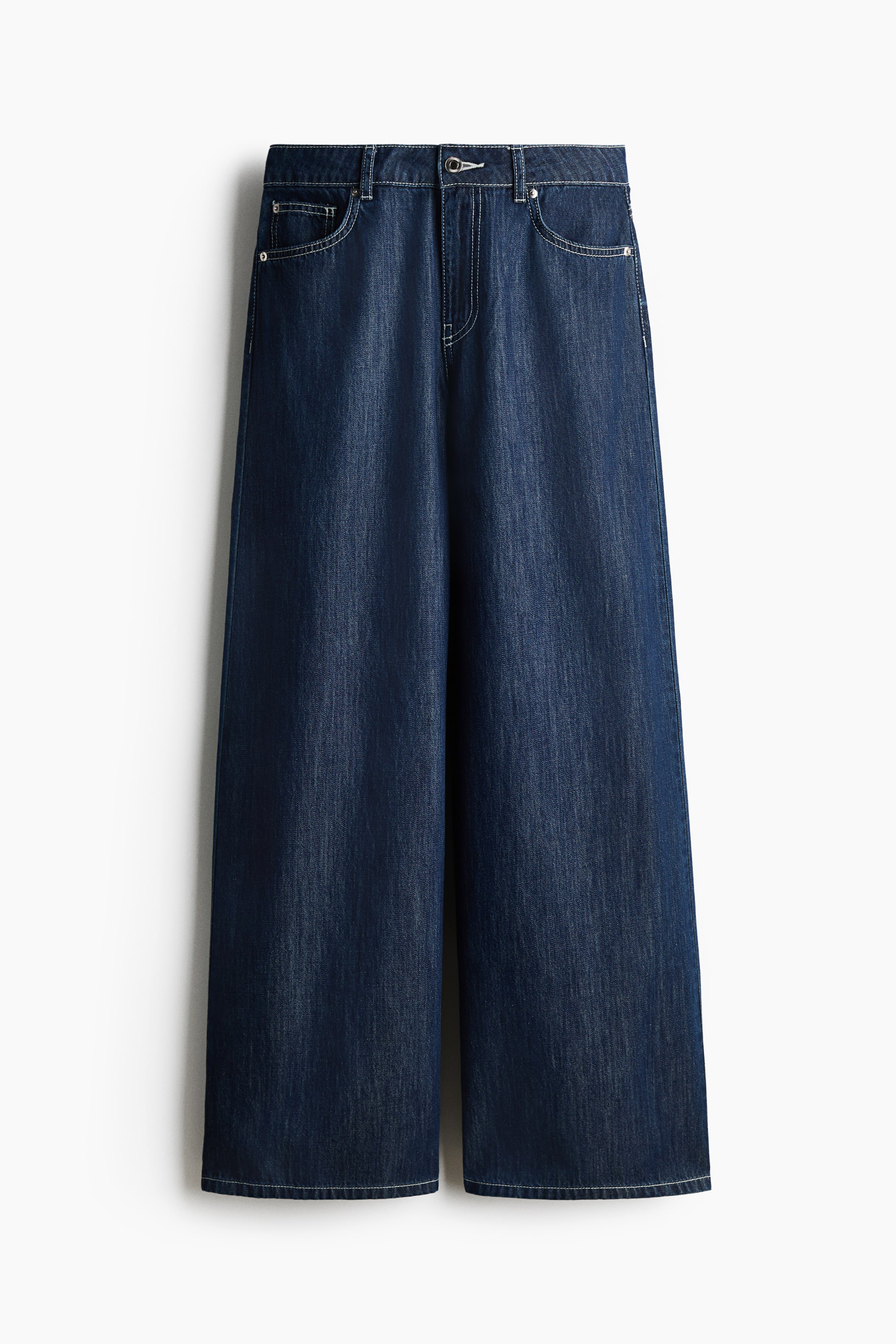 Jean large taille classique