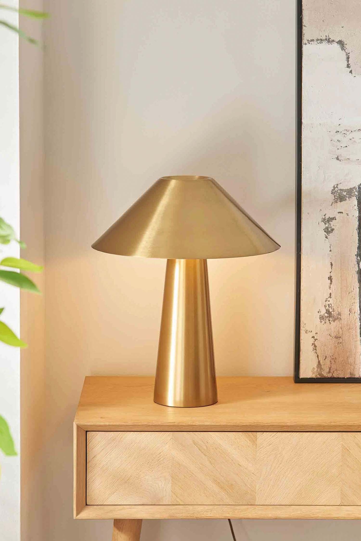 Brushed Brass Table Lamp
