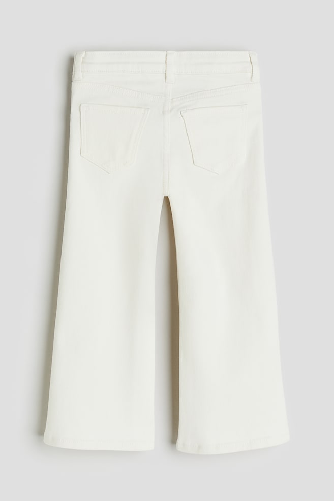 Superstretch Wide Leg Jeans - Hvid/Lys denimblå/Denimblå/Denimblå/Hvid - 2