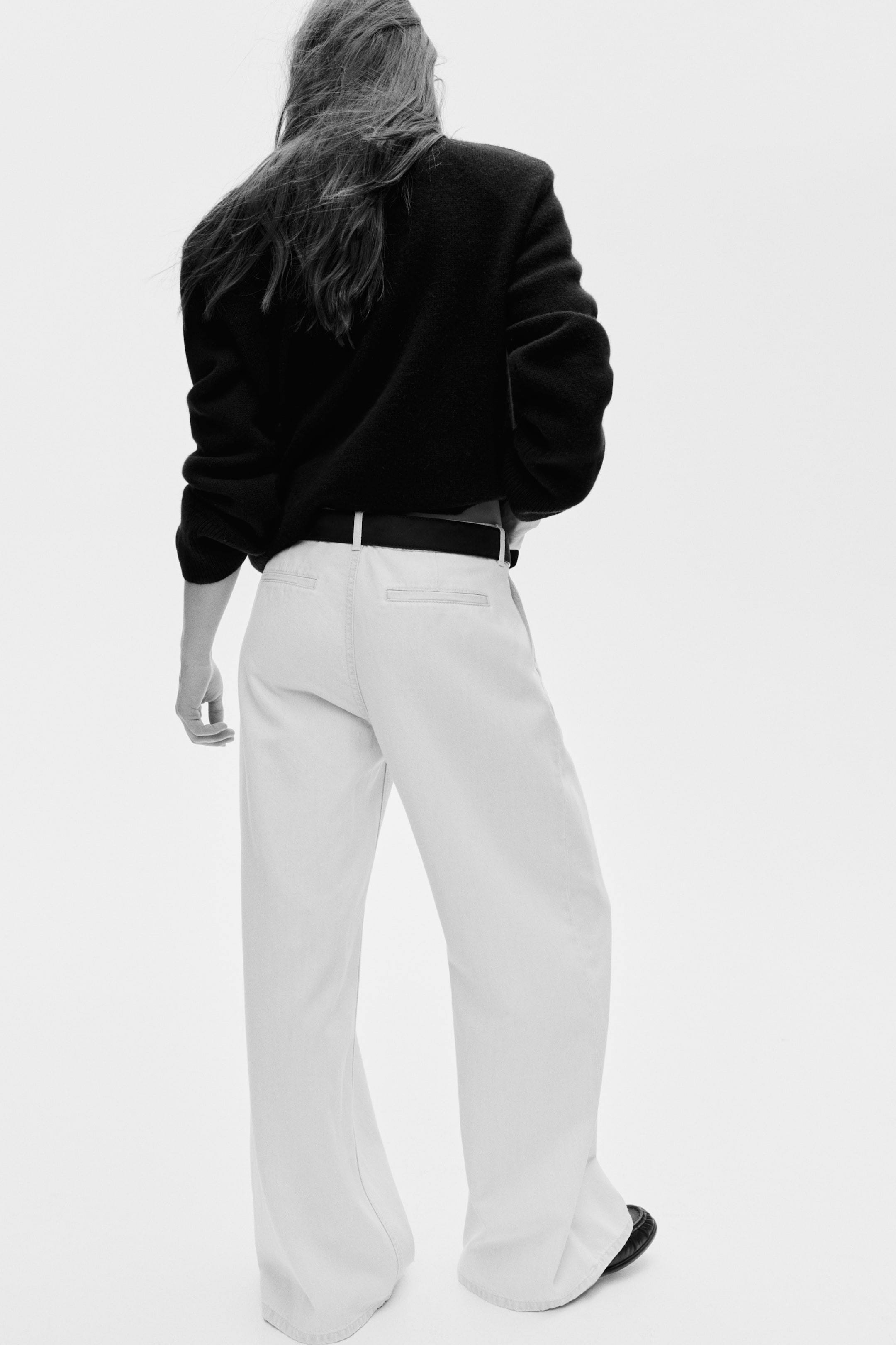 Jean classique ample jambes larges