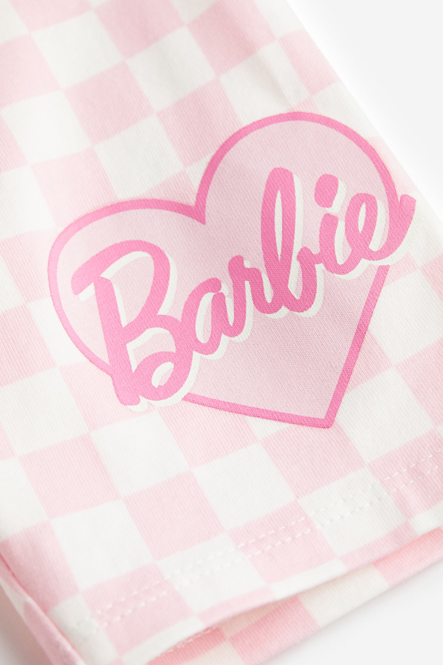 Quần short đạp xe in hình - Màu hồng nhạt/Barbie - 2