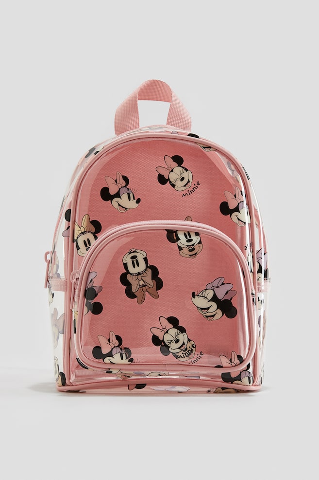 Zaino con stampa - Rosa/Minni - 1