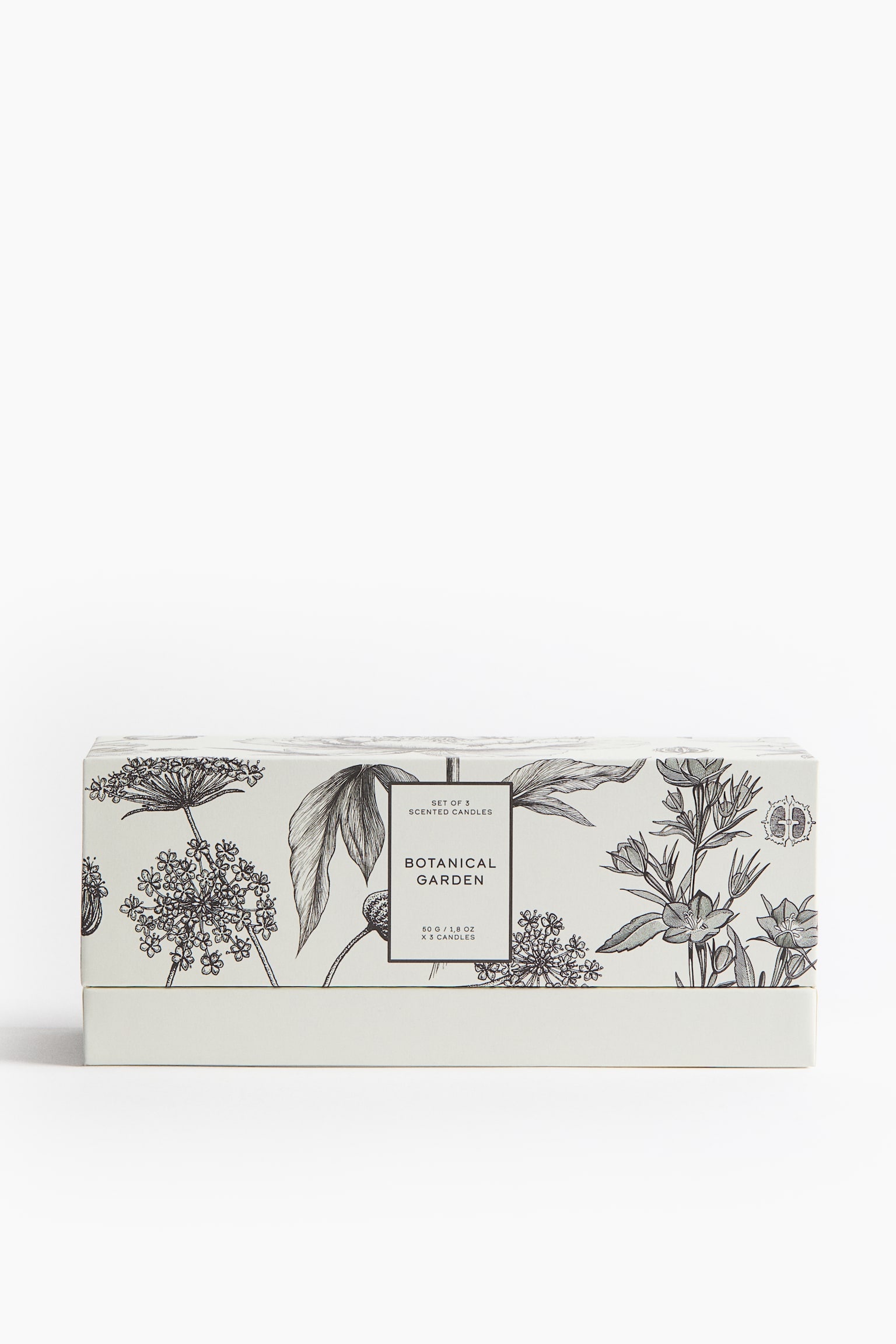 Gift-Boxed 3-Pack Scented Candles - Botanical Garden