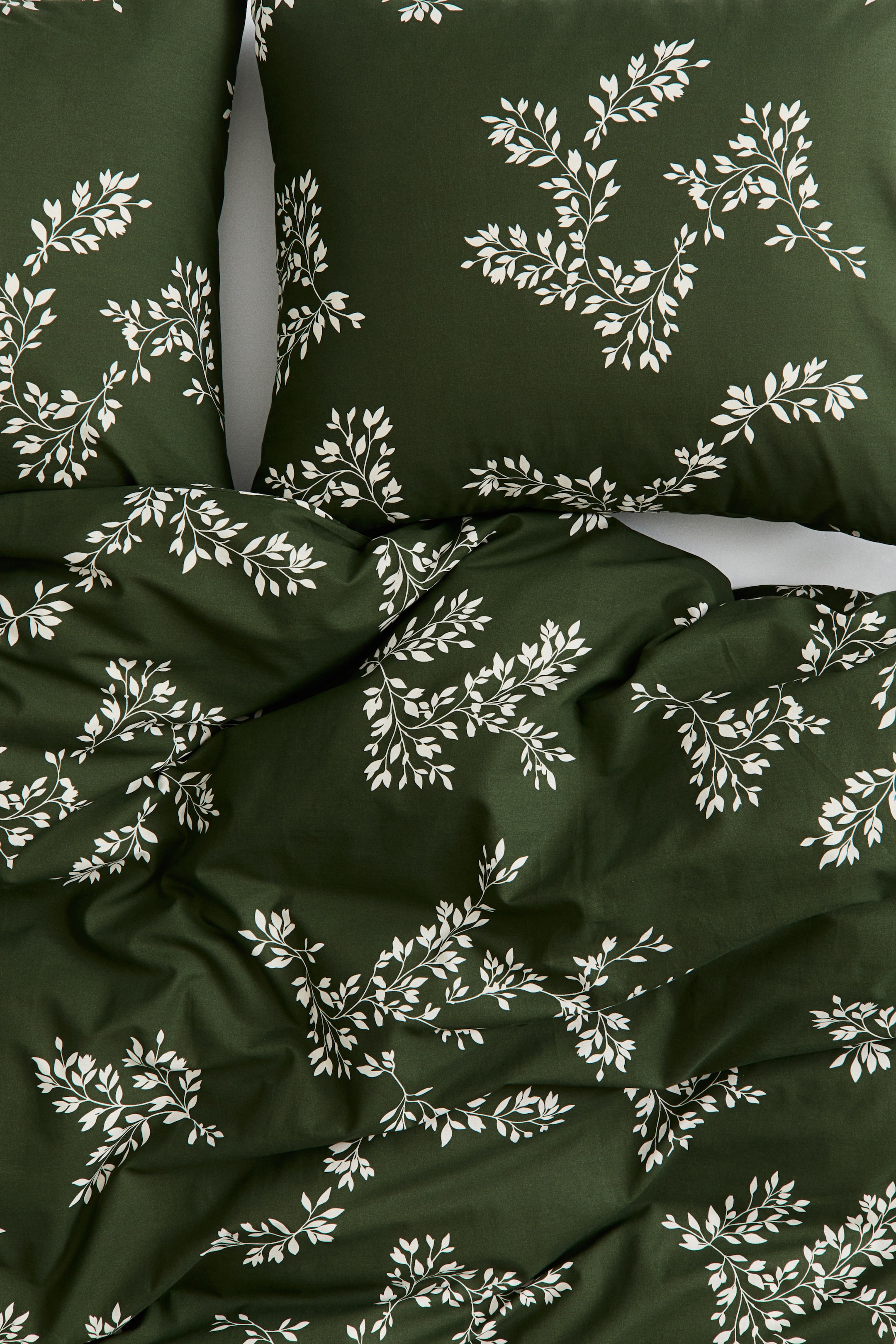 Patterned double/king duvet cover set