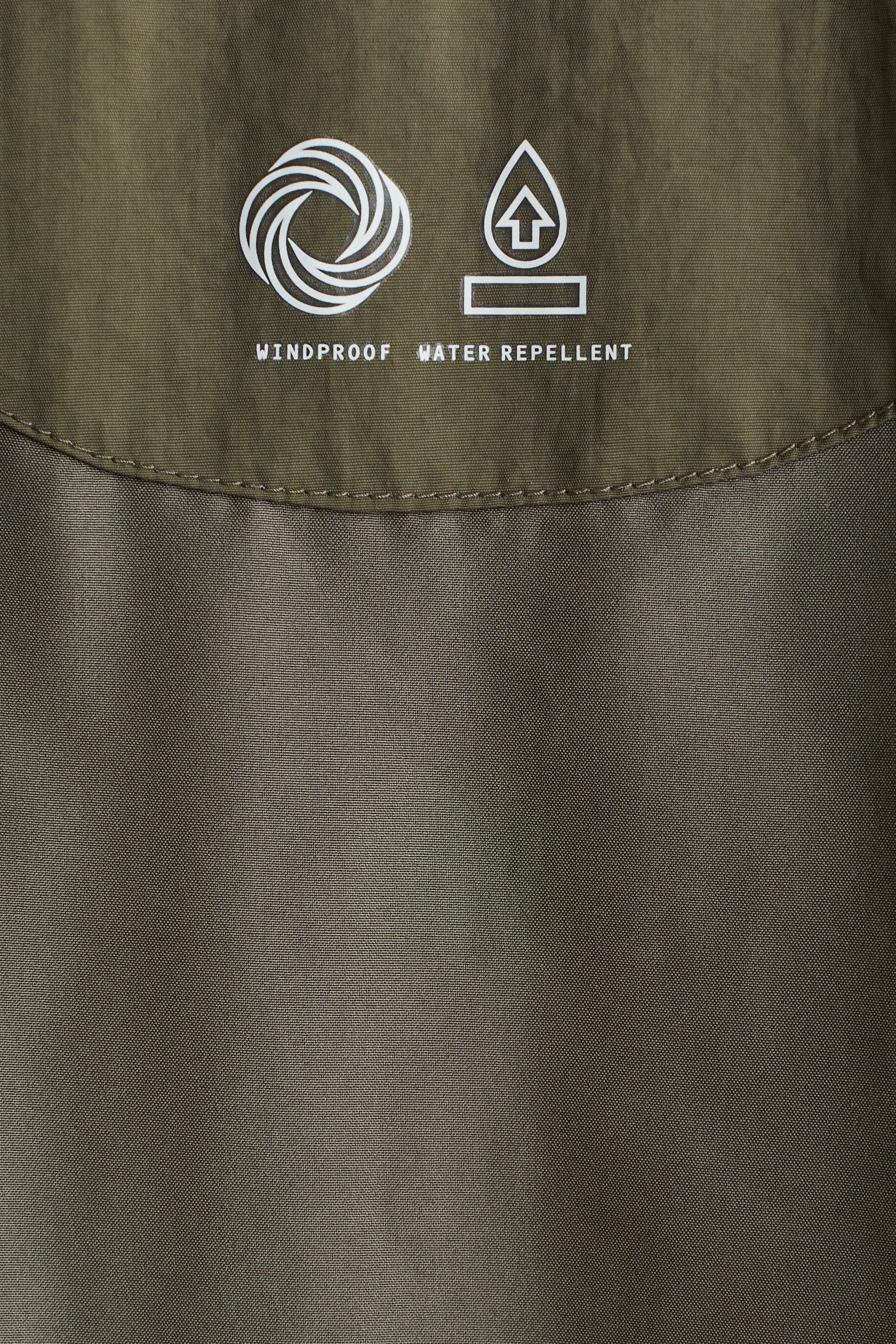 View larger image: Water-repellent coach jacket - Khaki green - Men | H&M MY 3