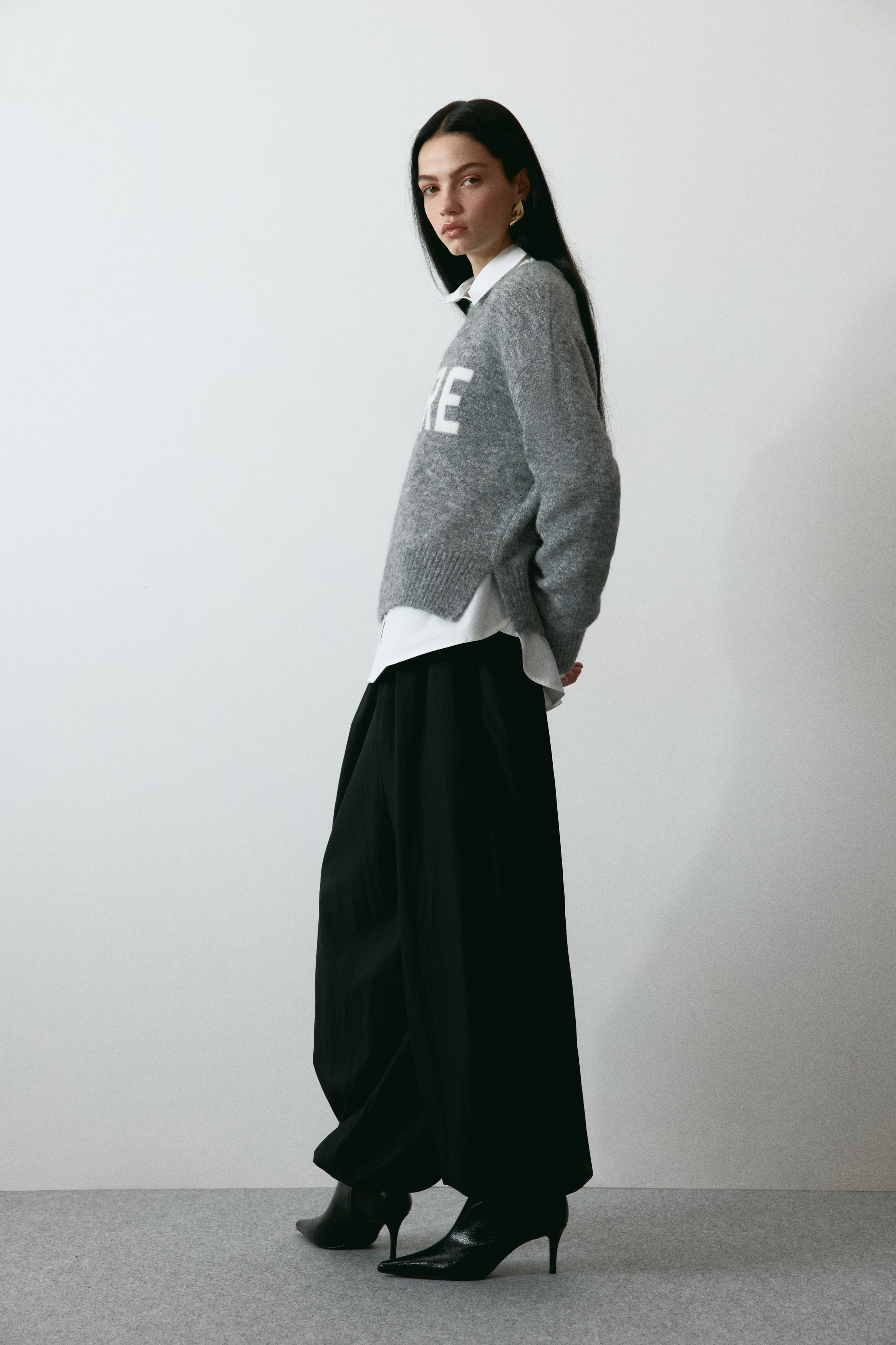 Jacquard-motif jumper