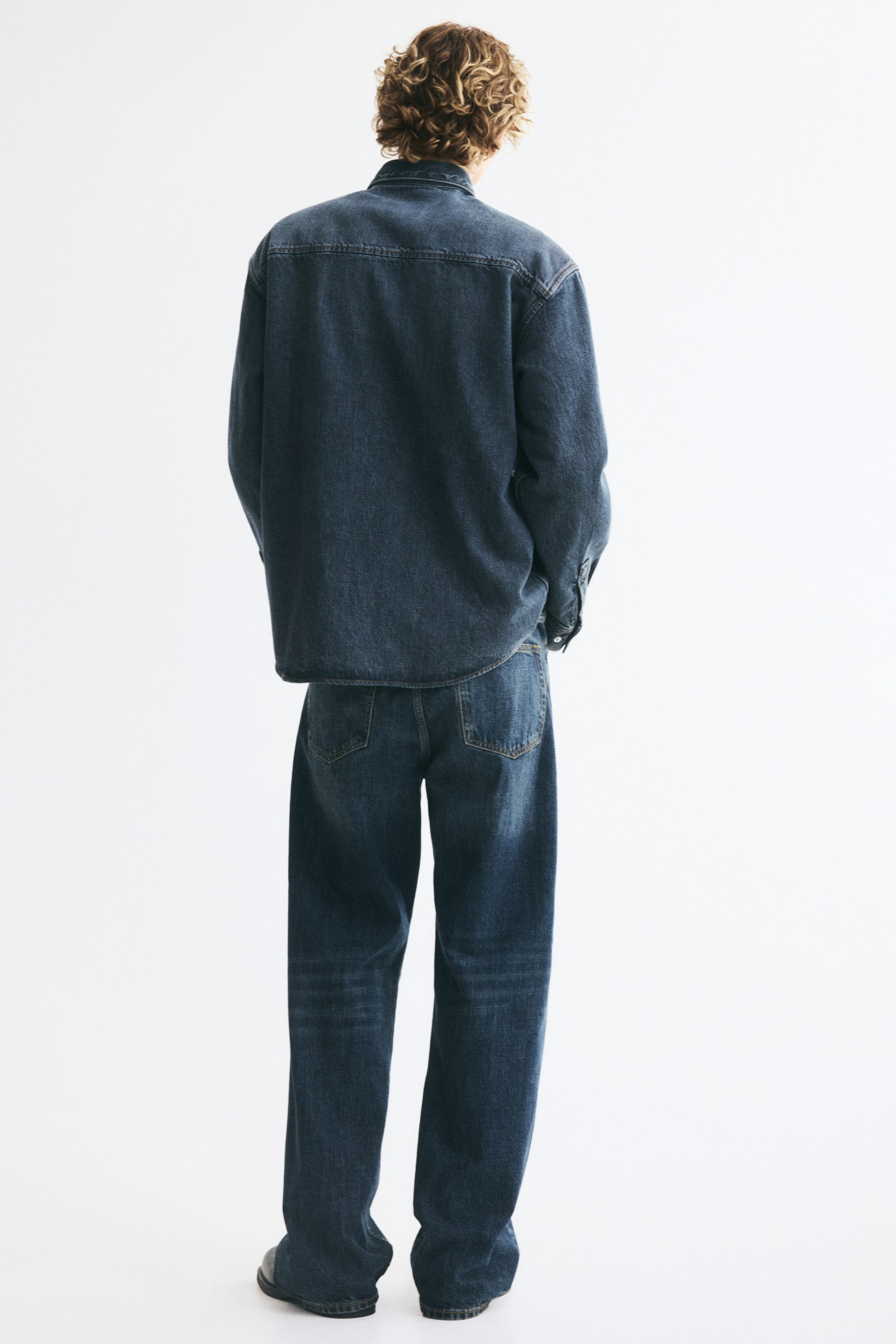 Cotton Denim Overshirt