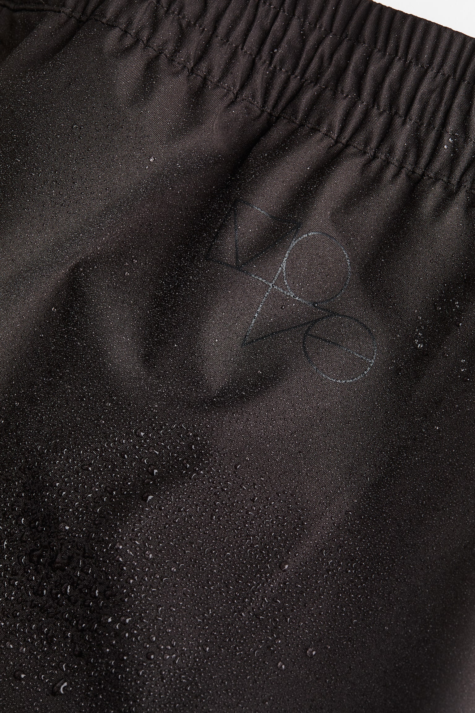 Quần dài đi mưa vải StormMove™ - Màu đen - 2