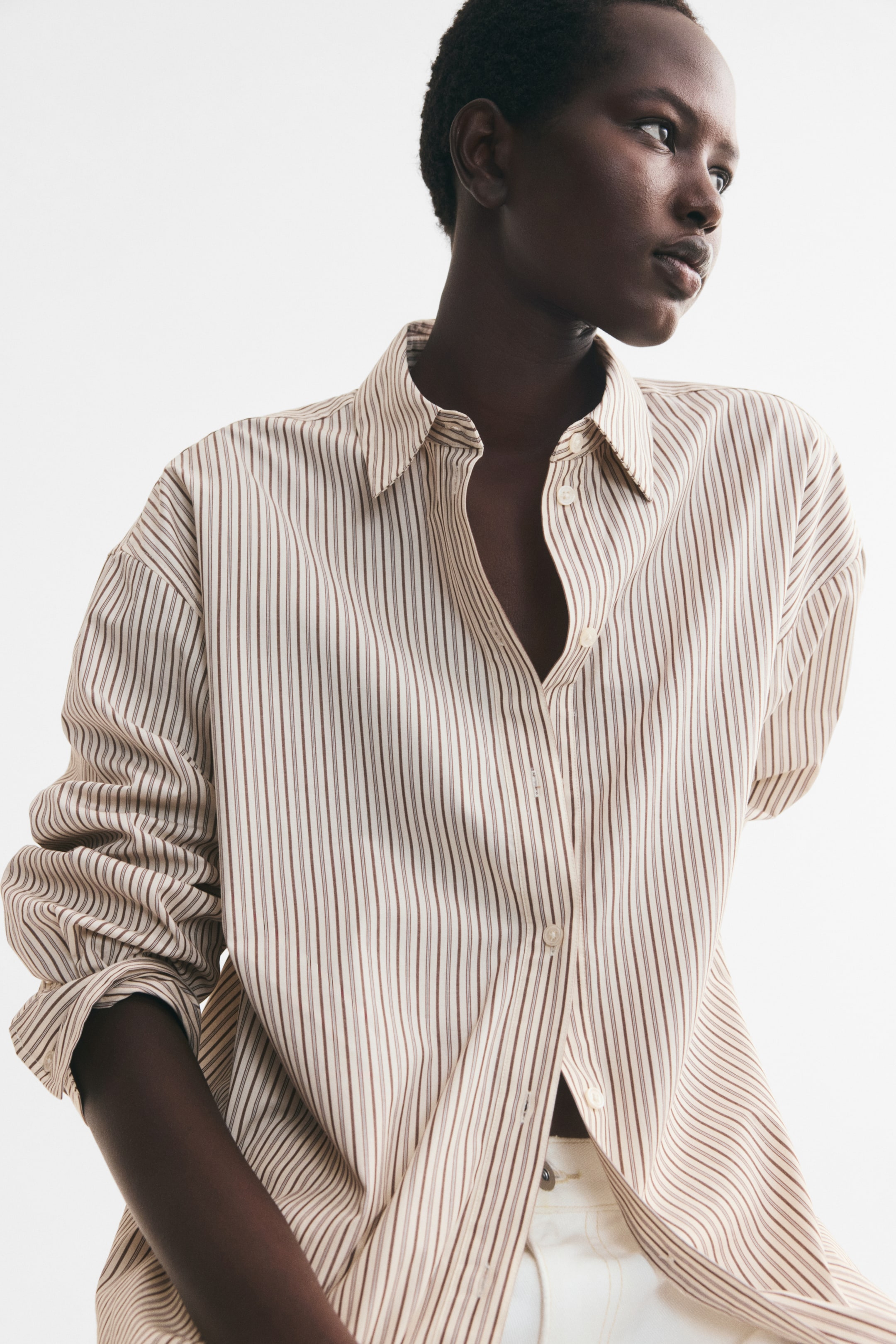 Oversized Poplin Shirt