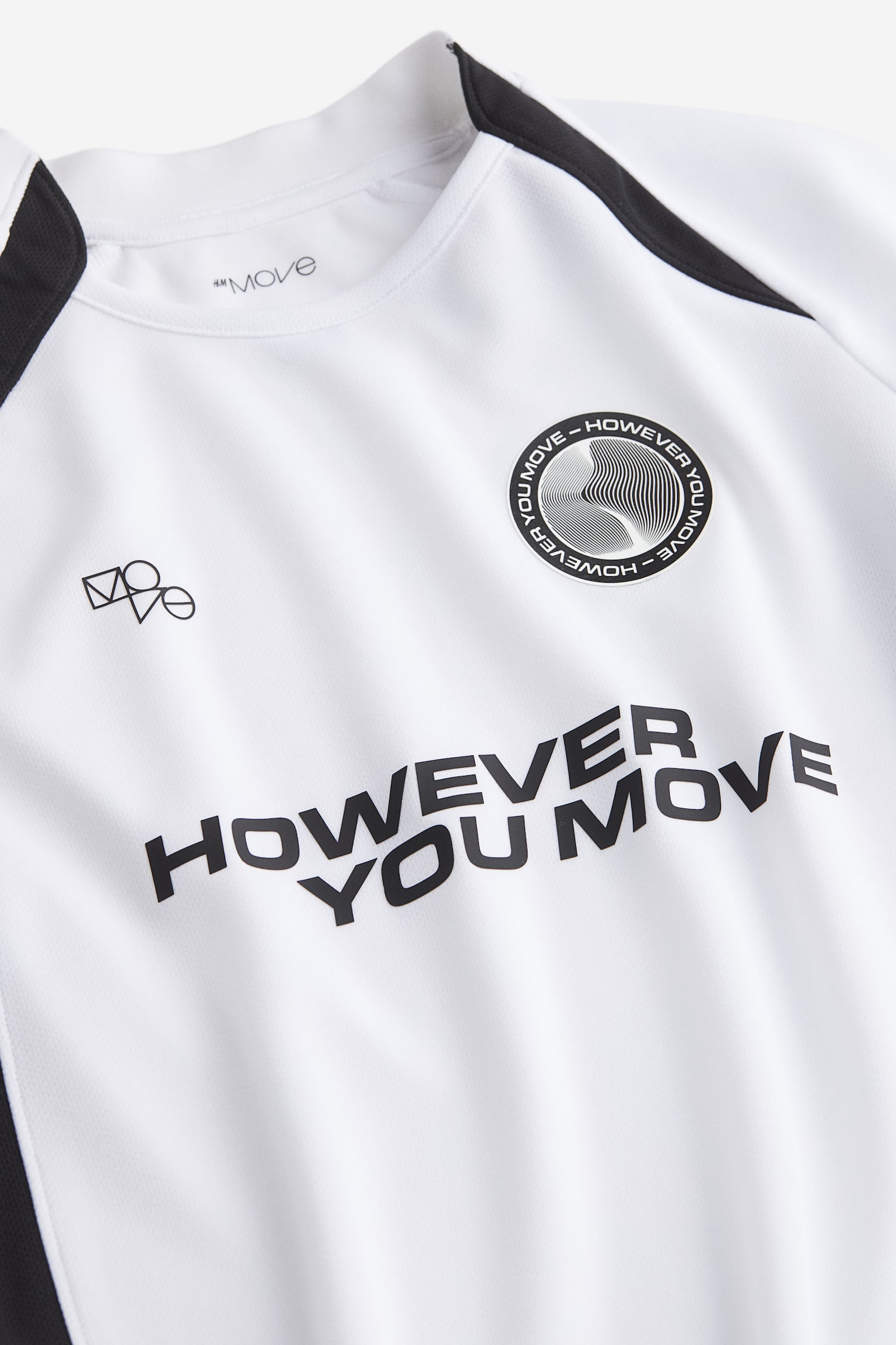 Soccer Top In DryMove™ - White/However You Move - 3