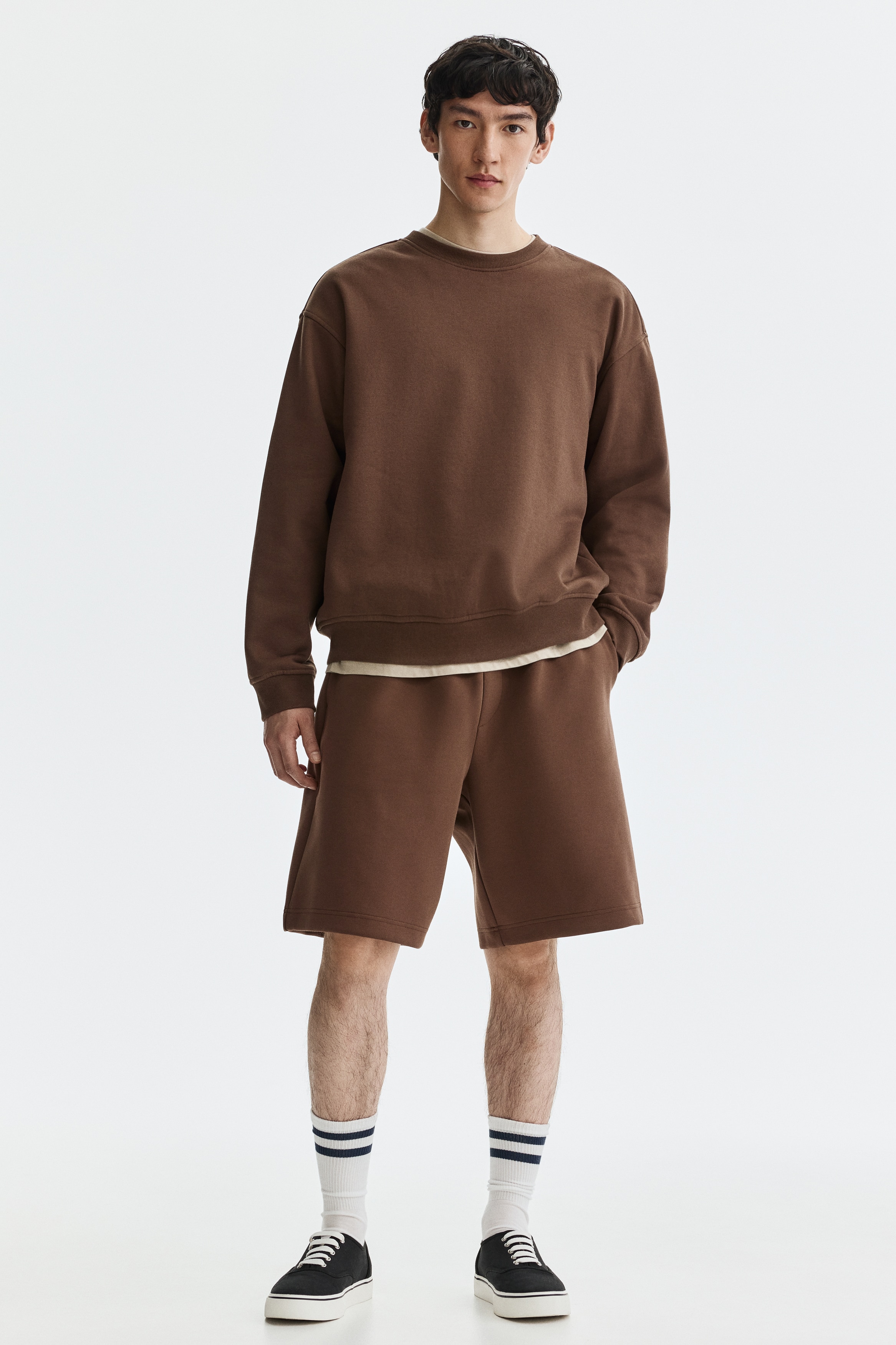 Relaxed Fit Interlock shorts