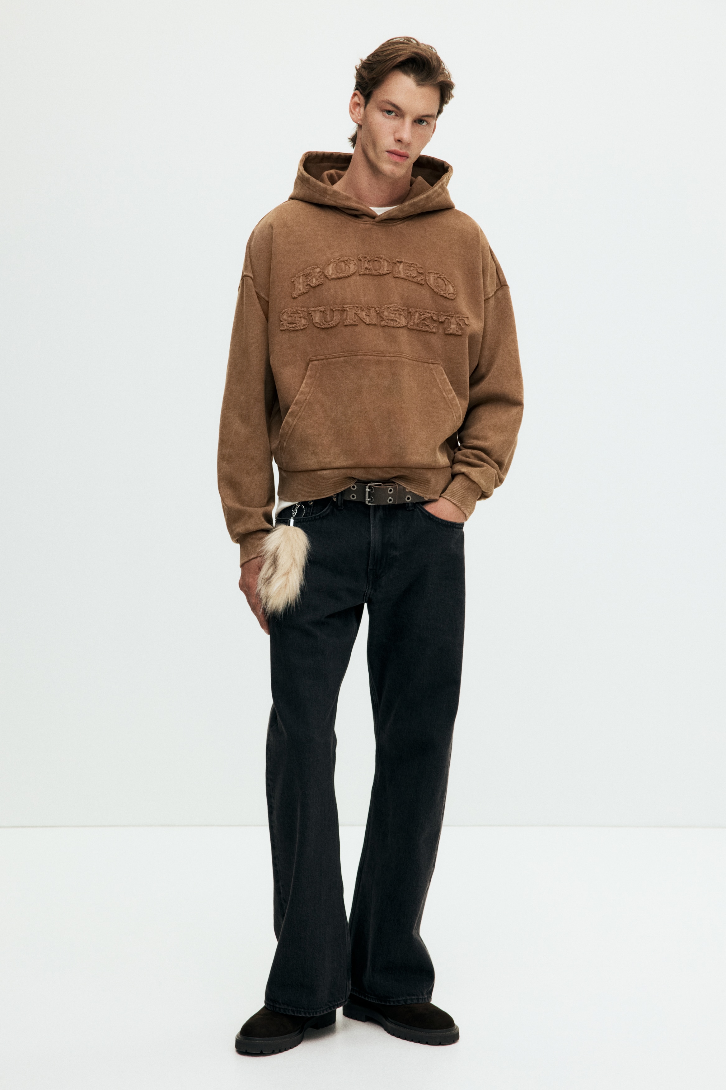 Oversized Fit Washed hoodie