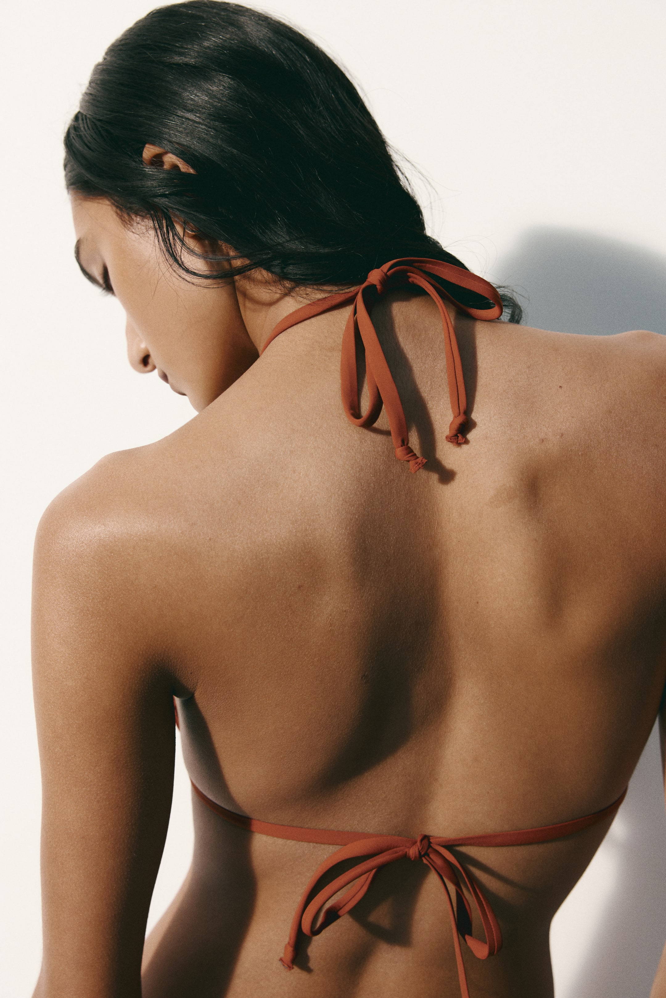 Haut de maillot triangle coussiné