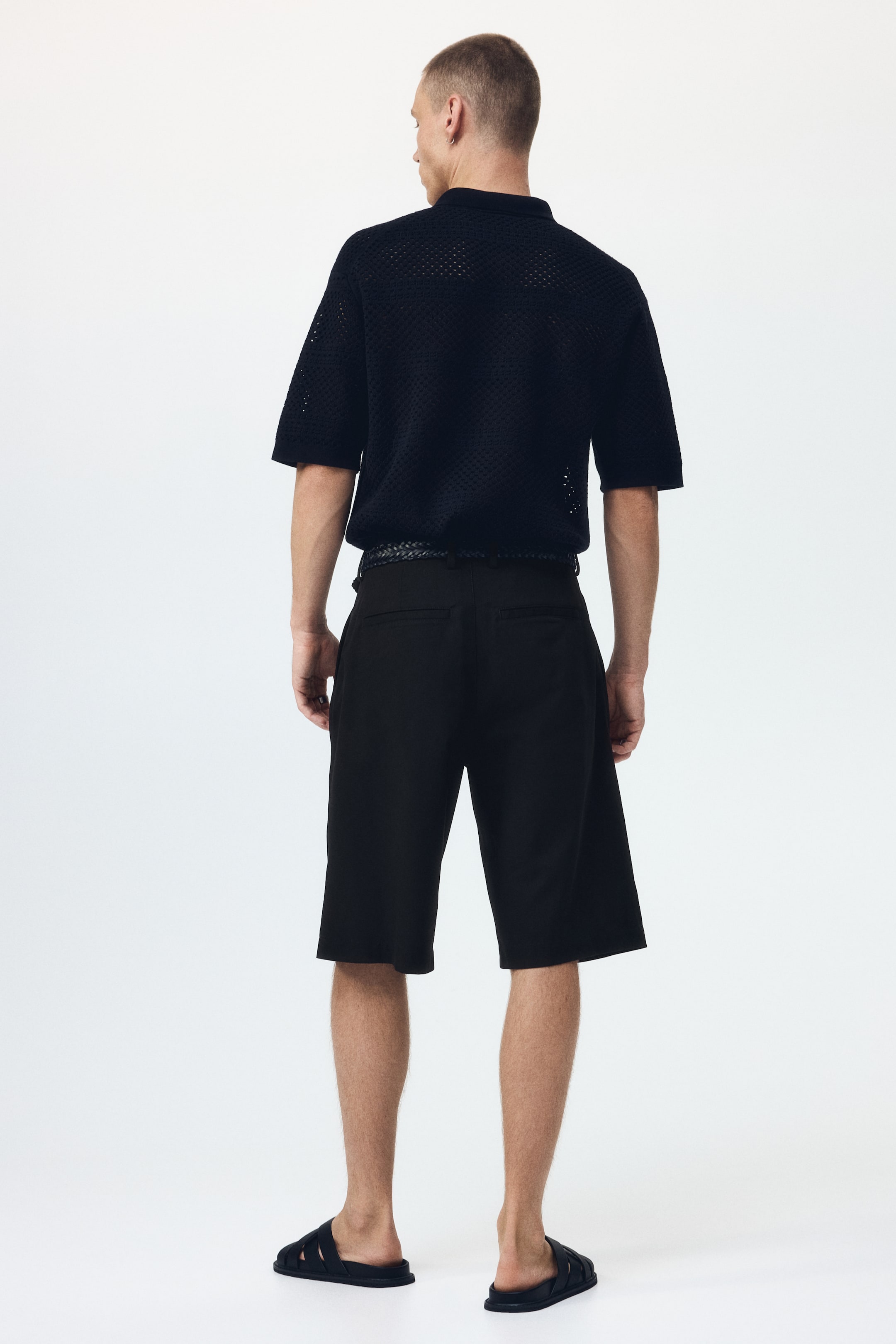 Loose-Fit Bermuda Shorts