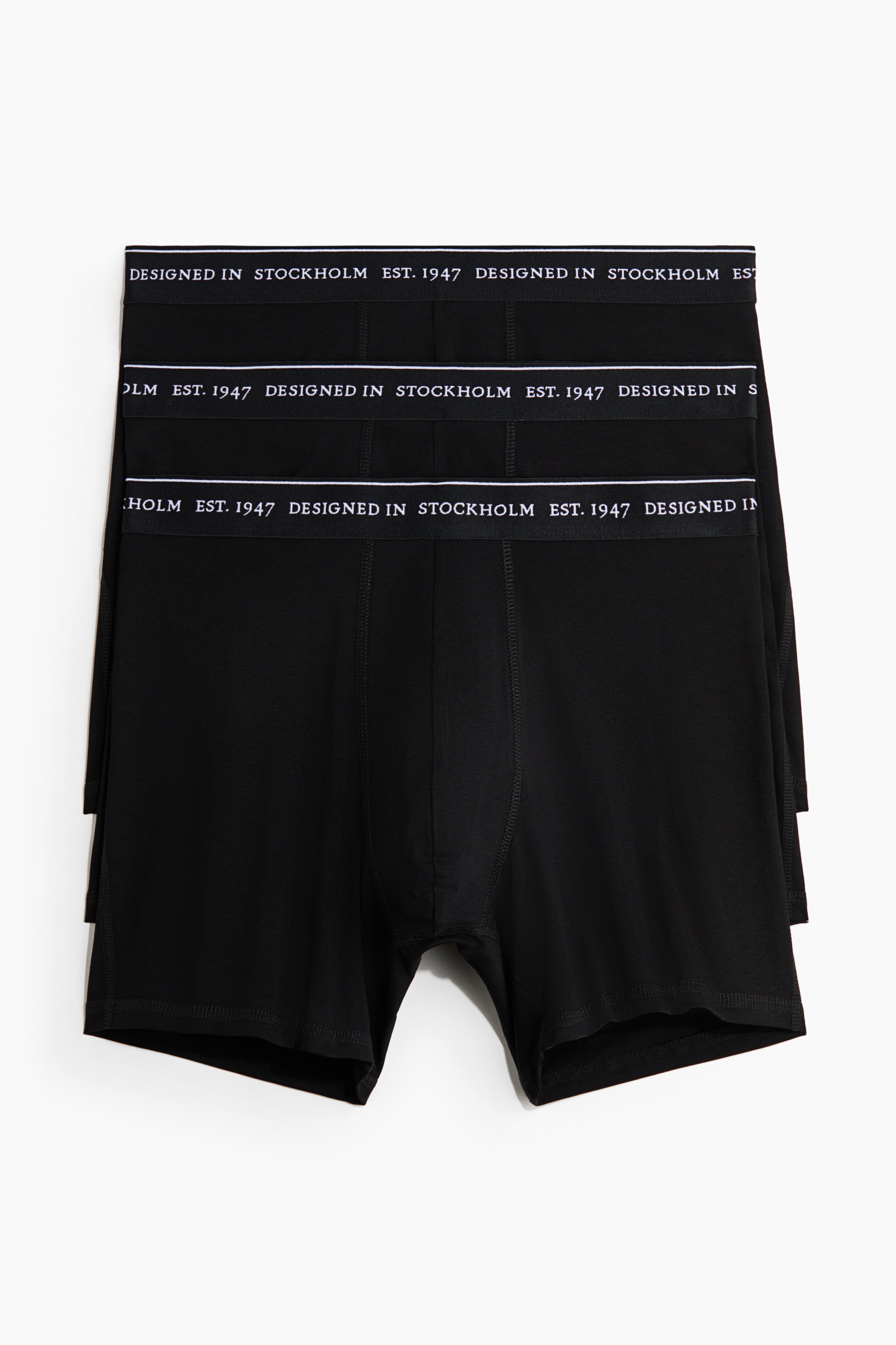 3-Pack COOLMAX® Mid-Length Boxer Briefs