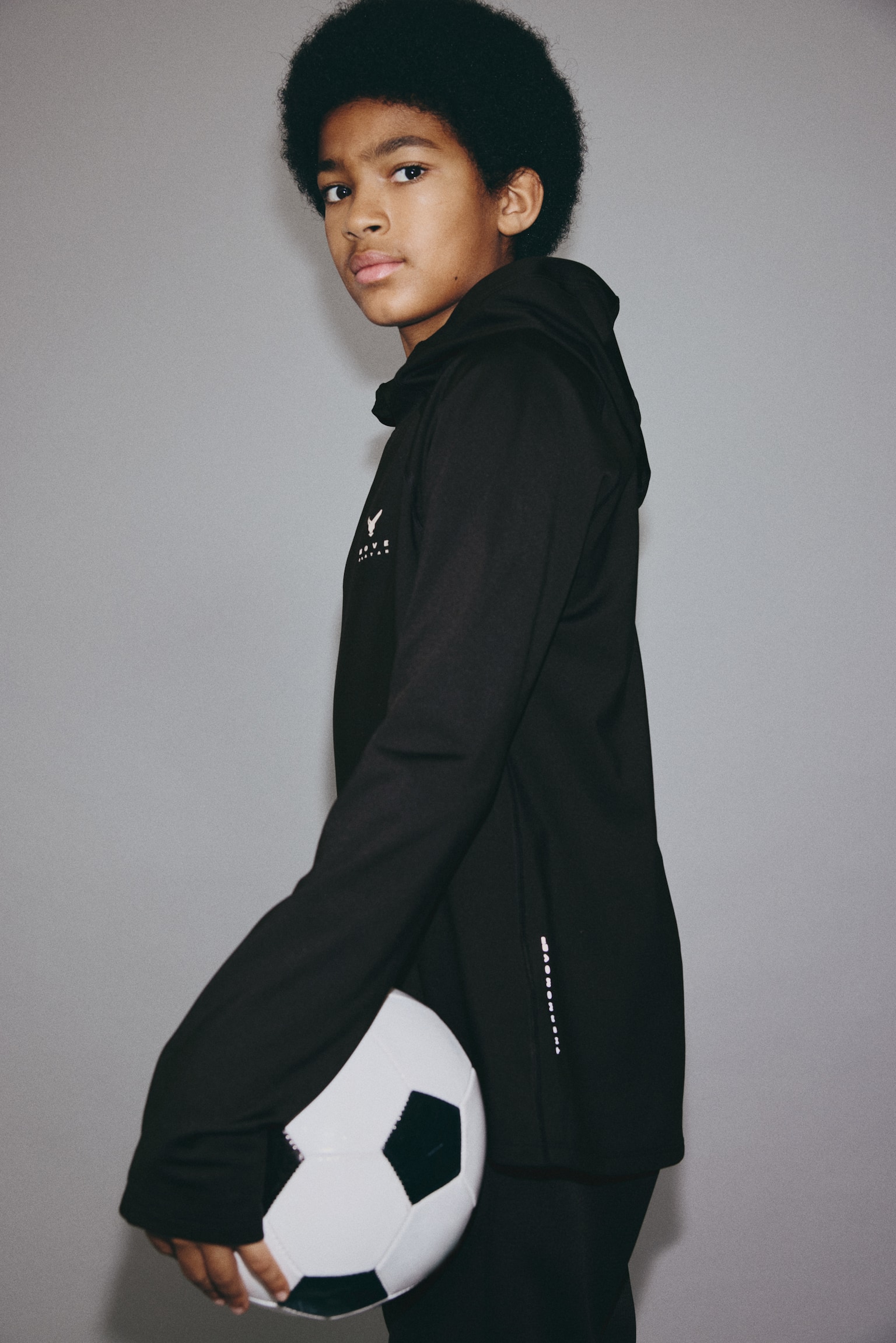 Hoodie de sport chaud ThermoMove™ - Noir - 5